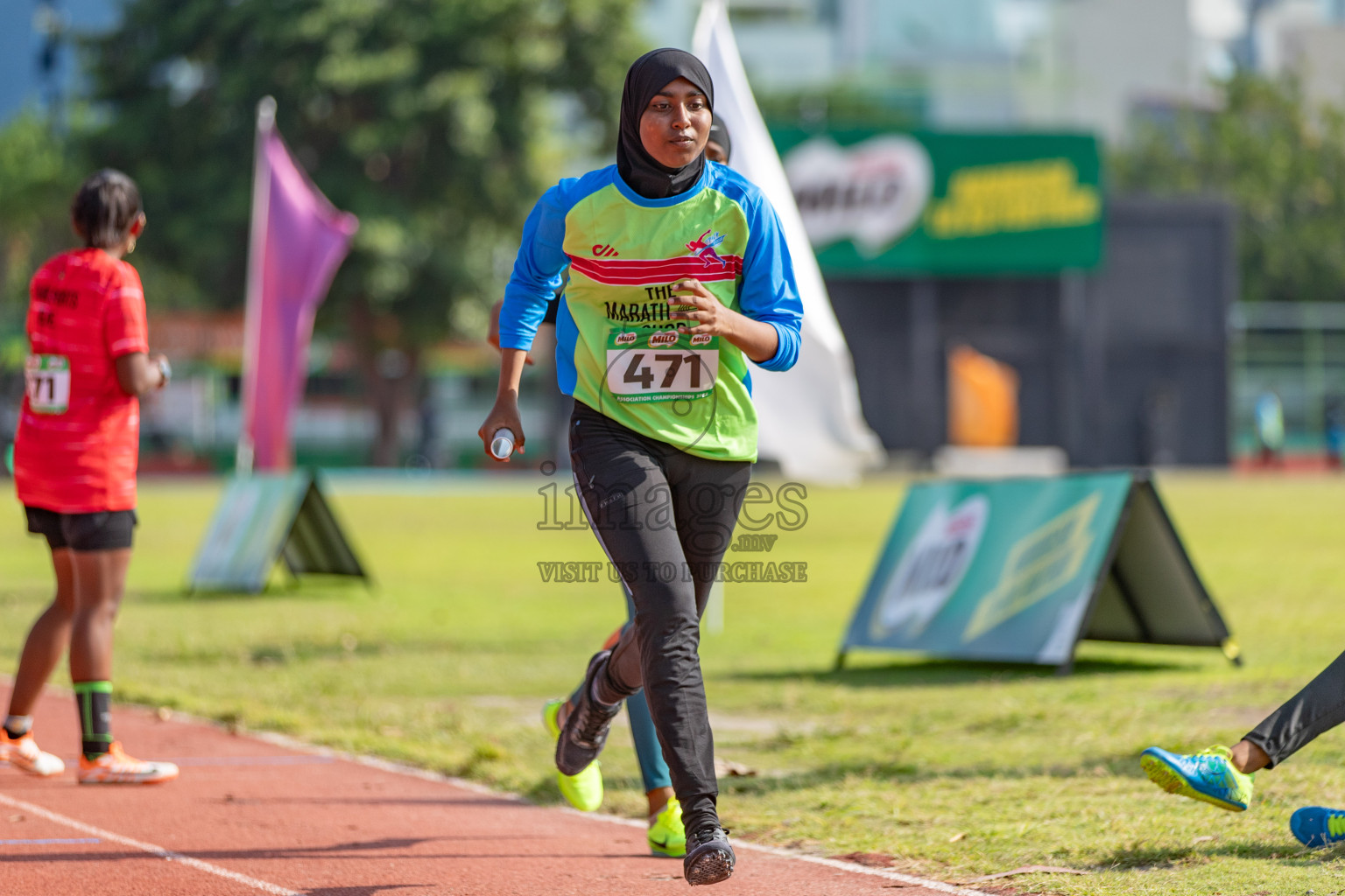 Day 4 of MILO Athletics Association Championship was held on Friday, 8th March 2024 in Male', Maldives. Photos: Hasna Hussain