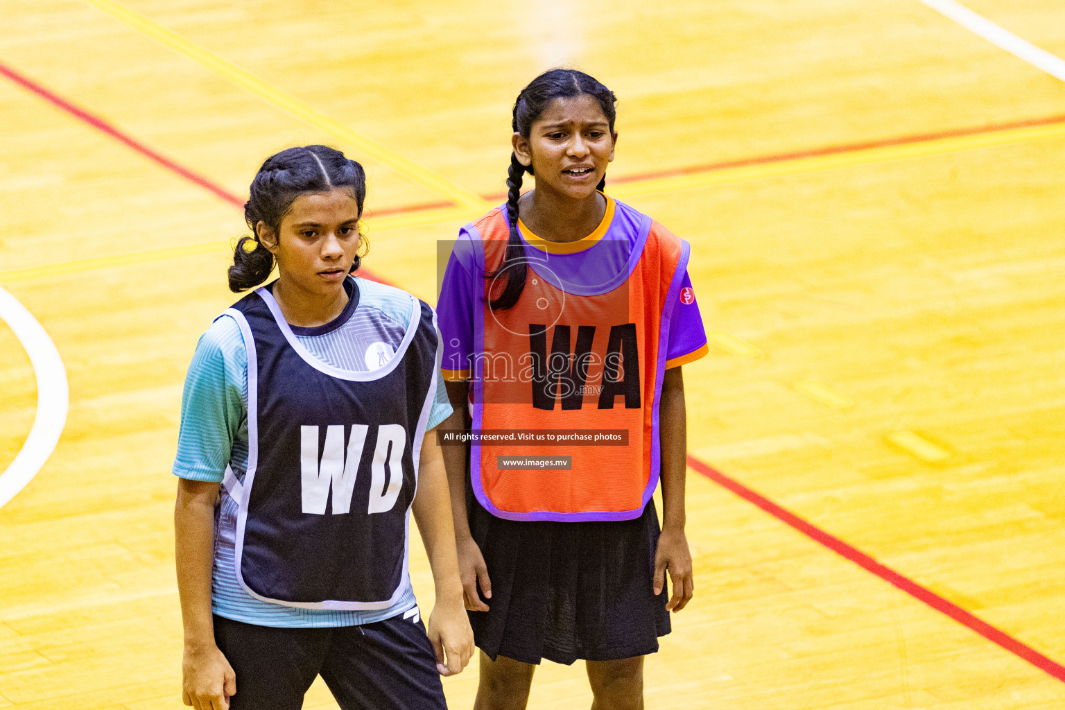 Day2 of 24th Interschool Netball Tournament 2023 was held in Social Center, Male', Maldives on 28th October 2023. Photos: Nausham Waheed / images.mv