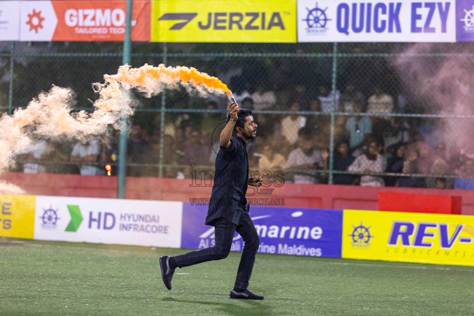 Opening of Golden Futsal Challenge 2024 with Charity Shield Match between L.Gan vs Th. Thimarafushi was held on Sunday, 14th January 2024, in Hulhumale', Maldives Photos: Ismail Thoriq / images.mv