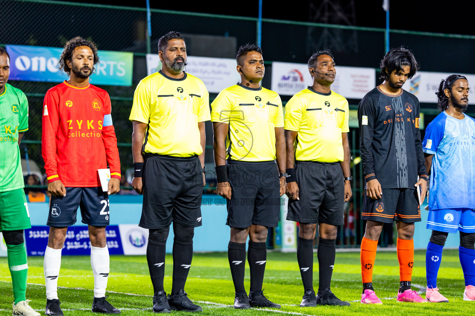 Dee Ess Kay vs Kovigoani in Final of Laamehi Dhiggaru Ekuveri Futsal Challenge 2024 was held on Wednesday, 31st July 2024, at Dhiggaru Futsal Ground, Dhiggaru, Maldives Photos: Nausham Waheed / images.mv