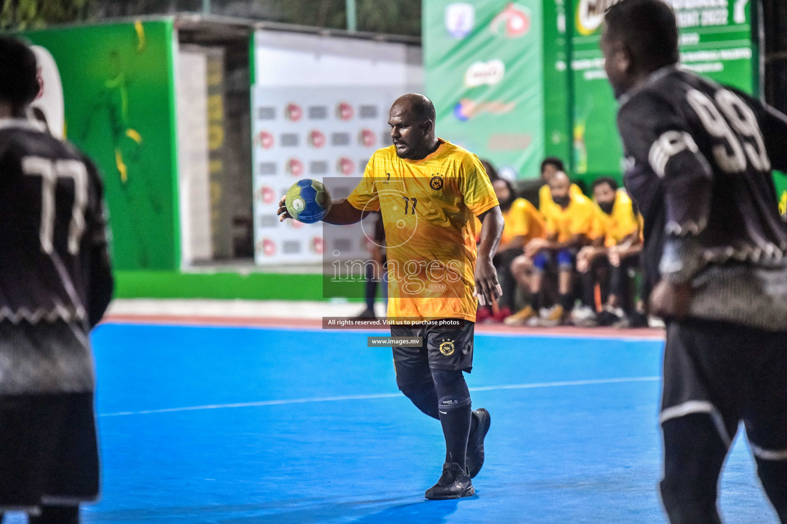 Day 12 of Milo 6th Inter Office Handball Tournament 2022 - Photos by Nausham Waheed