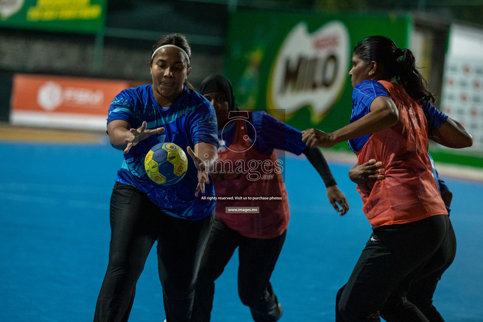 Day 13 of Milo 6th Inter Office Handball Tournament 2022 - Photos by Nausham Waheed & Hassan Simah