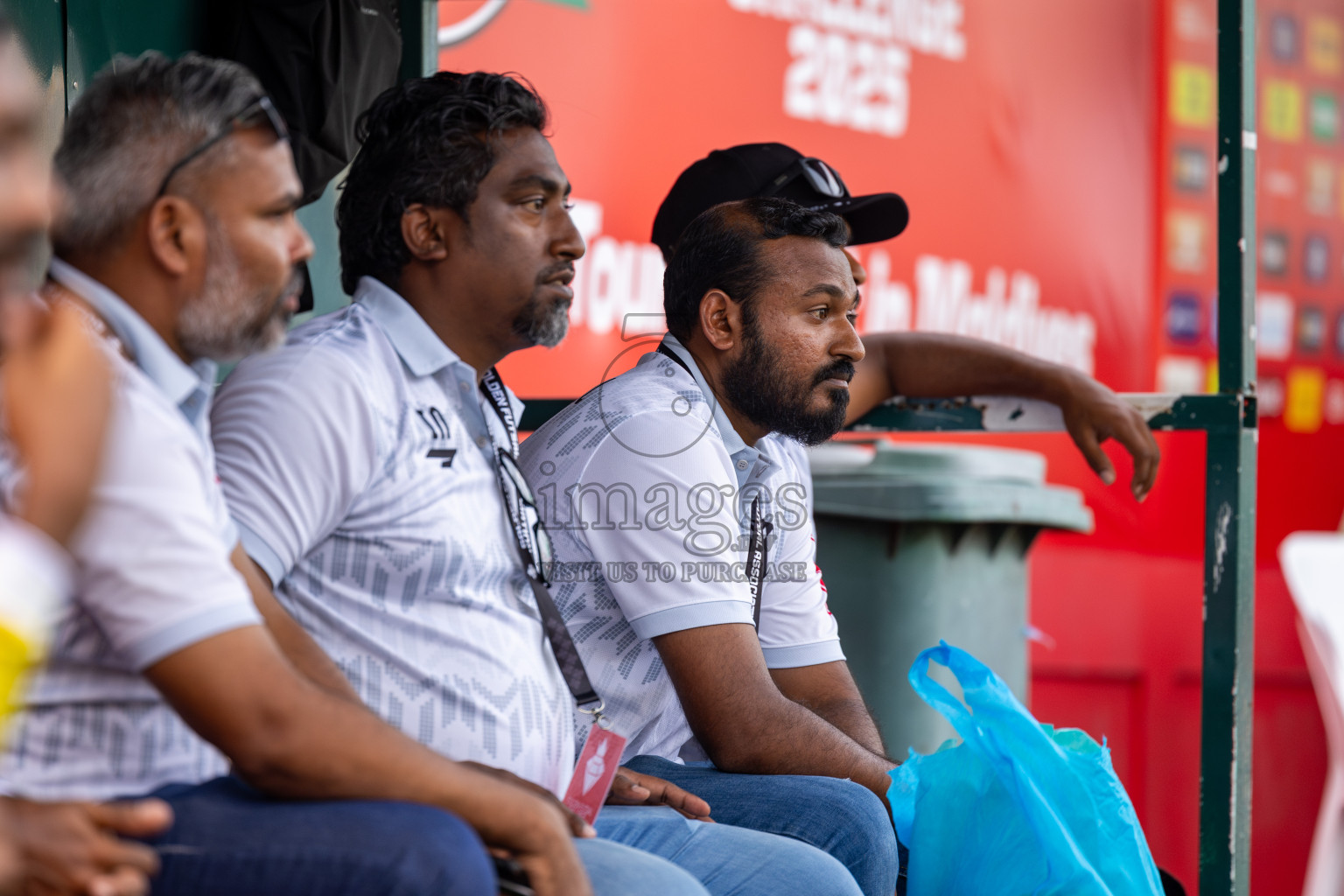 Dh Bandidhoo vs Dh Maaenboodhoo in Day 13 of Golden Futsal Challenge 2025 was held on Friday, 17th January 2025, in Hulhumale', Maldives Photos: Ismail Thoriq / images.mv