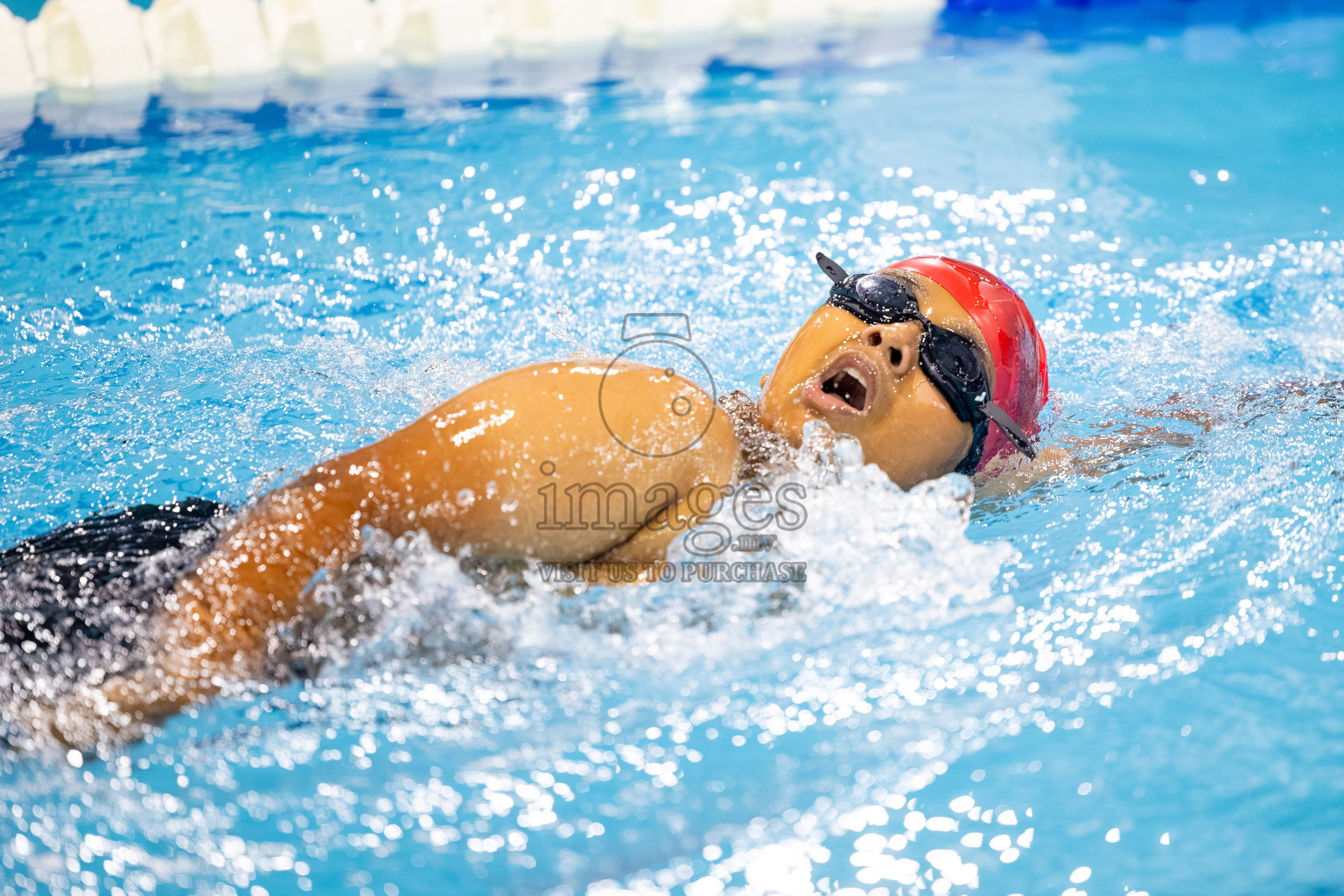 Day 4 of BML 21st Interschool Swimming Competition 2025 was held in Hulhumale' Swimming Pool, Hulhumale', Maldives on Tuesday, 14th October 2025. Photos: Mohamed Mahfooz Moosa / images.mv