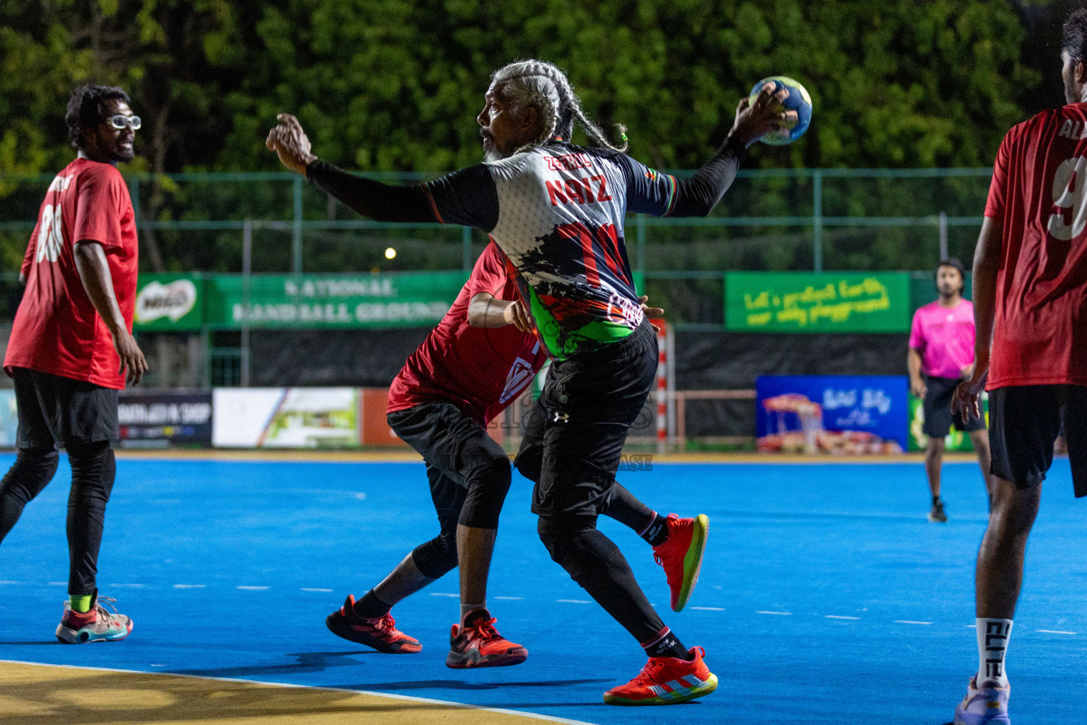 Division one Final 10th National Handball Tournament 2023, held in Handball ground, Male', Maldives on Saturday, 13th January 2023 Photos: Nausham Waheed/ Images.mv