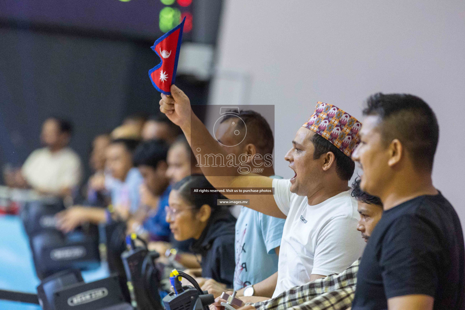 Bhutan vs Nepal in the semi final of Five Nation Championship 2023 was held in Social Center, Male', Maldives on Tuesday, 20th June 2023. Photos: Ismail Thoriq / images.mv