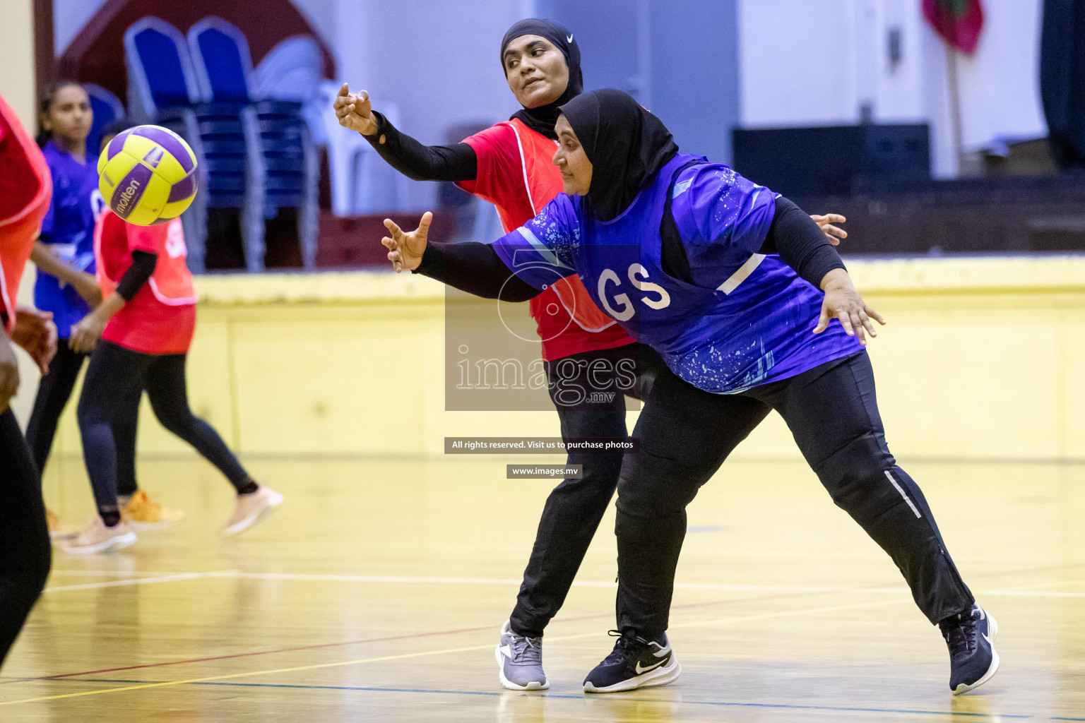 Milo National Netball Tournament 30th November 2021 at Social Center Indoor Court, Male, Maldives. Photos: Shuu & Nausham/ Images Mv