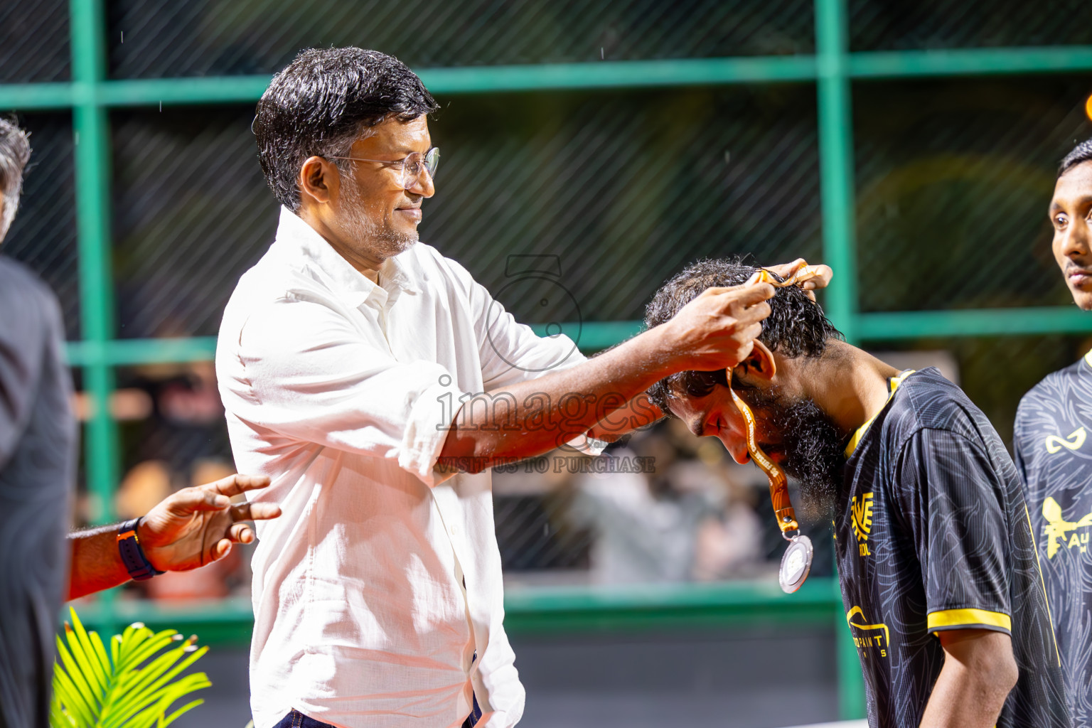 JJ Sports Club vs RDL in Finals of BG Futsal Challenge 2024 was held on Thursday , 4th April 2024, in Male', Maldives Photos: Ismail Thoriq / images.mv