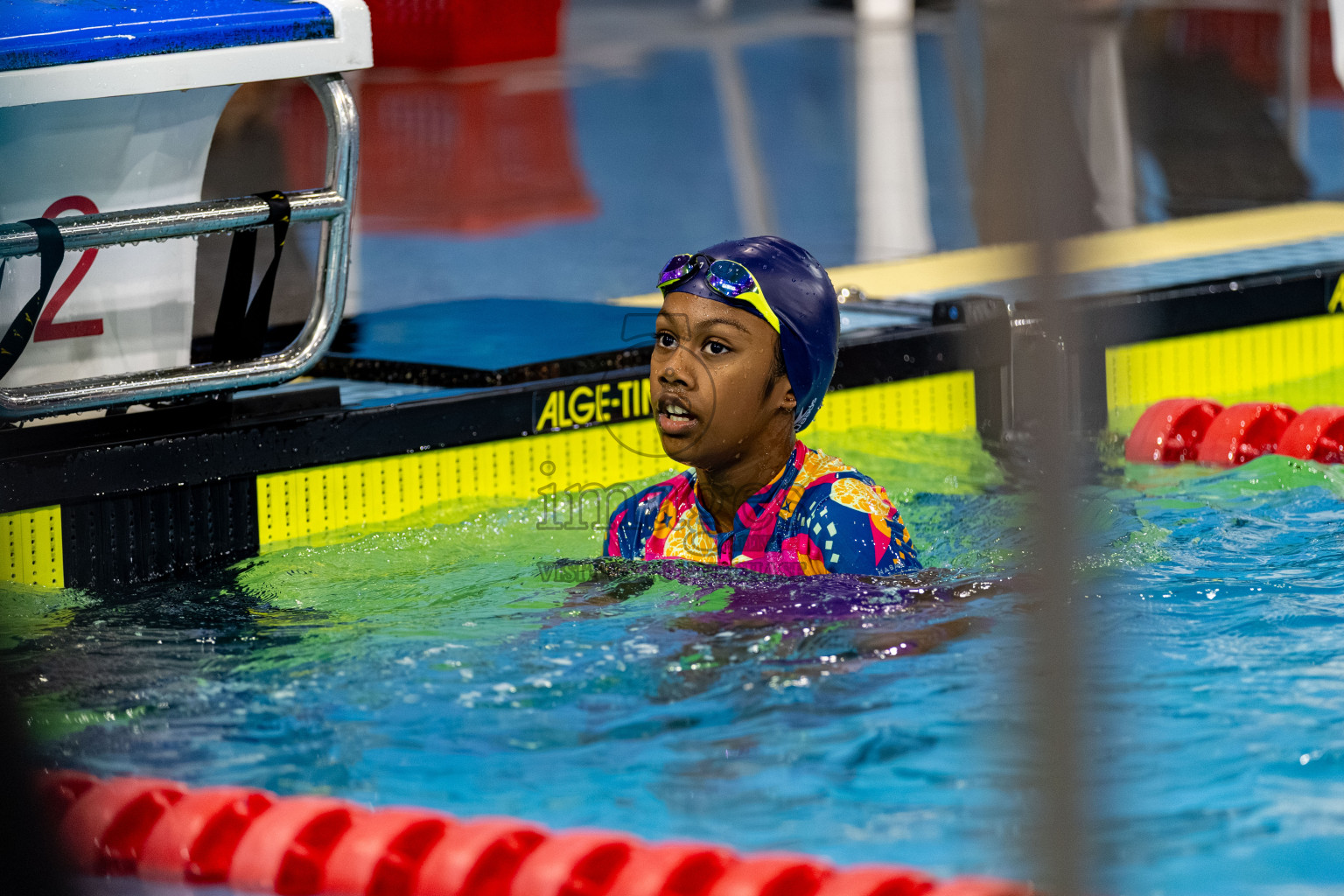 Day 2 of BML 6th National Kids Swimming Kids Festival 2025 held in Hulhumale', Maldives on Tuesday, 4th November 2024. Photos: Hassan Simah / images.mv