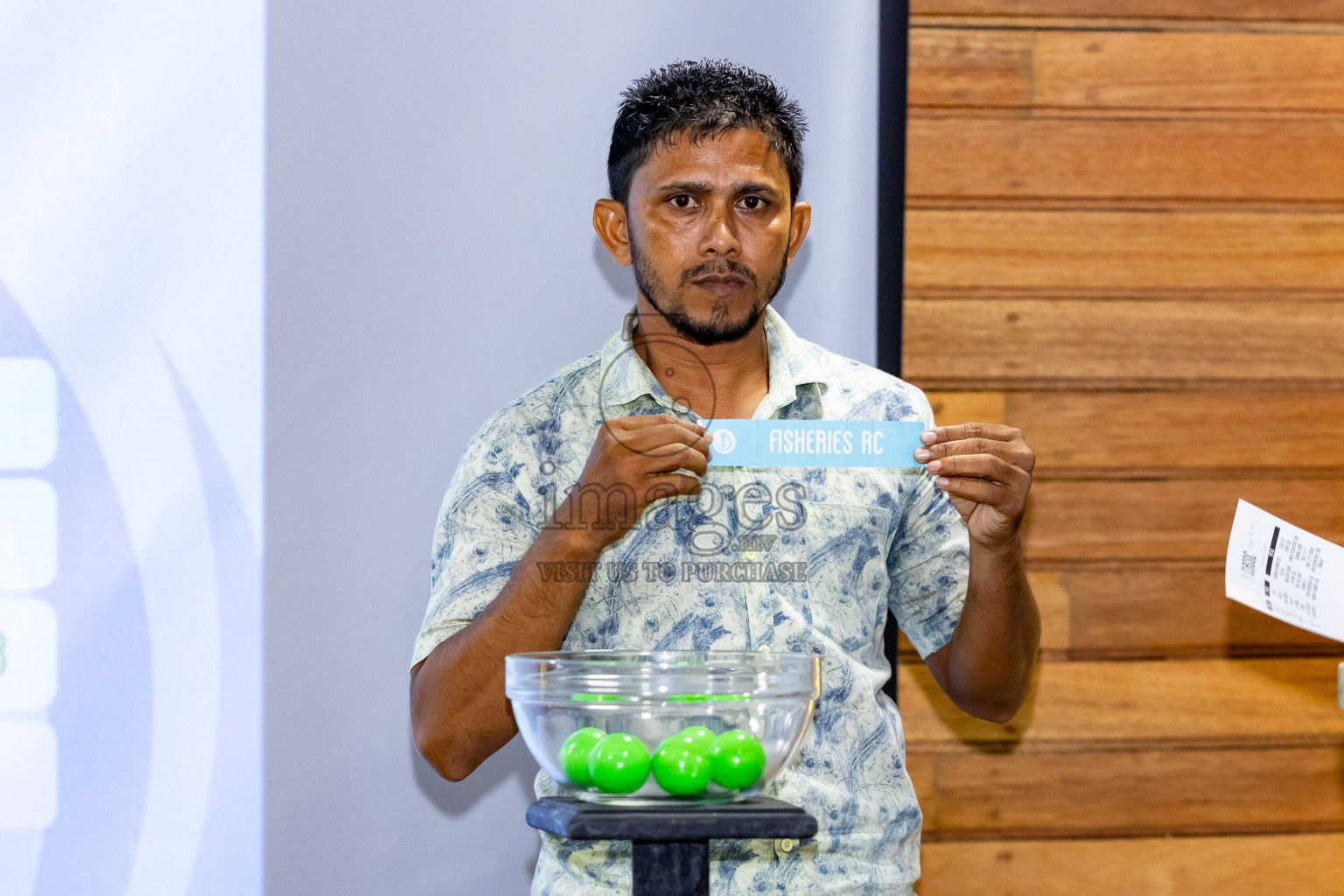 Draw Ceremony of Club Maldives 2024 held in Hulhumale', Maldives on Wednesday, 28th August 2024. Photos: Nausham Waheed / images.mv