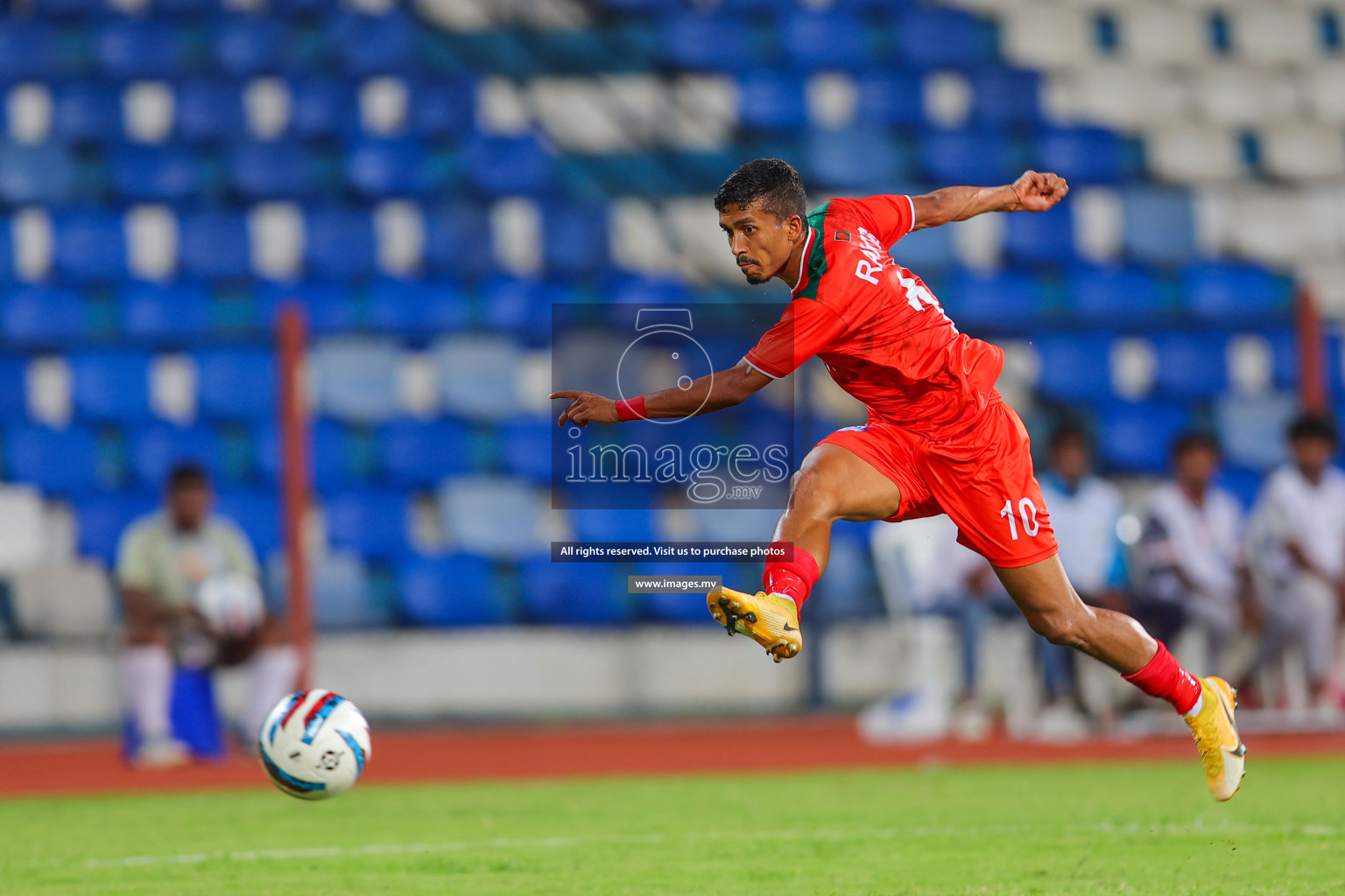 Bhutan vs Bangladesh in SAFF Championship 2023 held in Sree Kanteerava Stadium, Bengaluru, India, on Wednesday, 28th June 2023. Photos: Nausham Waheed / images.mv