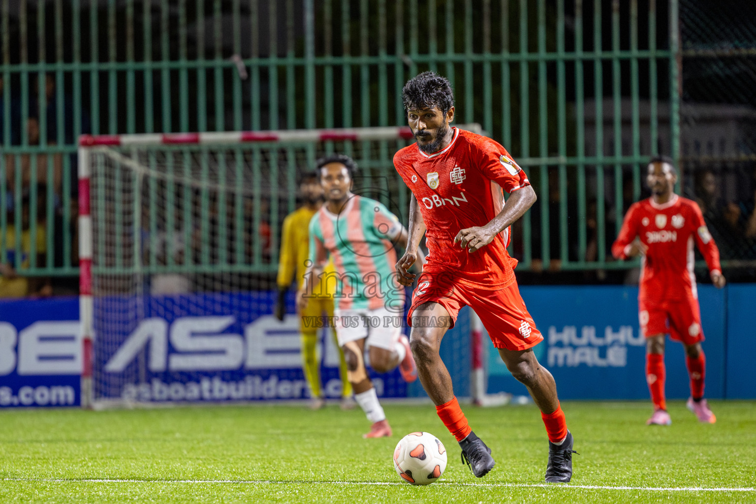Joali Maldives vs Club Combination (Eydhafushi) in Kings Cup of Club Maldives 2025 was held in Rehendhi Futsal Ground, Hulhumale', Maldives on Saturday, 6th September 2025. Photos: Ismail Thoriq / images.mv