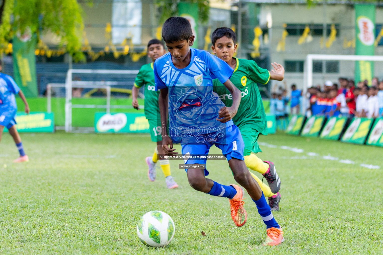 Day 2 of MILO Academy Championship 2023 (U12) was held in Henveiru Football Grounds, Male', Maldives, on Saturday, 19th August 2023. Photos: Nausham Waheedh / images.mv