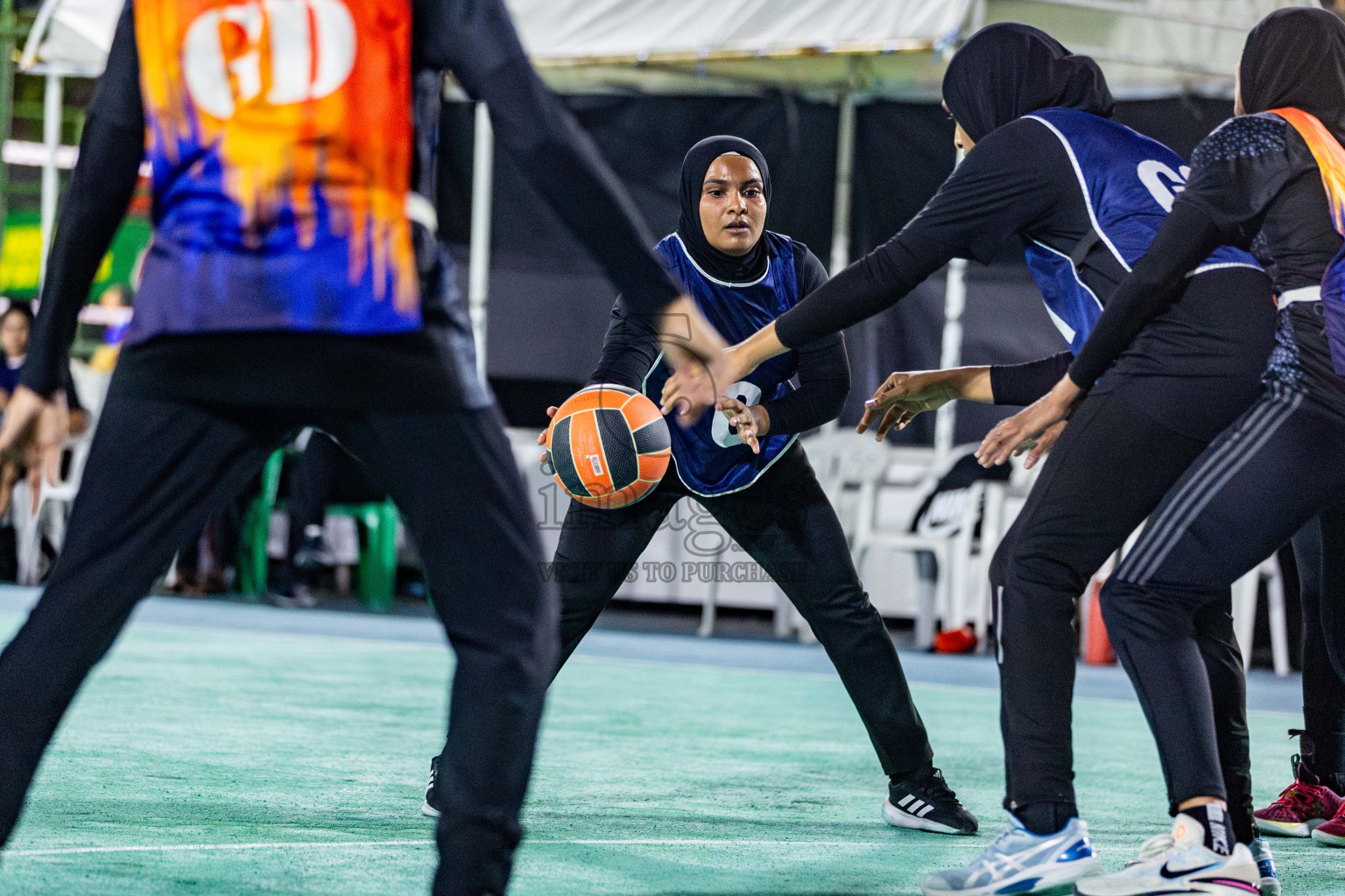 Final of MILO 3x3 Netball Challenge 2024 was held in Ekuveni Netball Court at Male', Maldives on Thursday, 20th March 2024. Photos: Nausham Waheed / images.mv