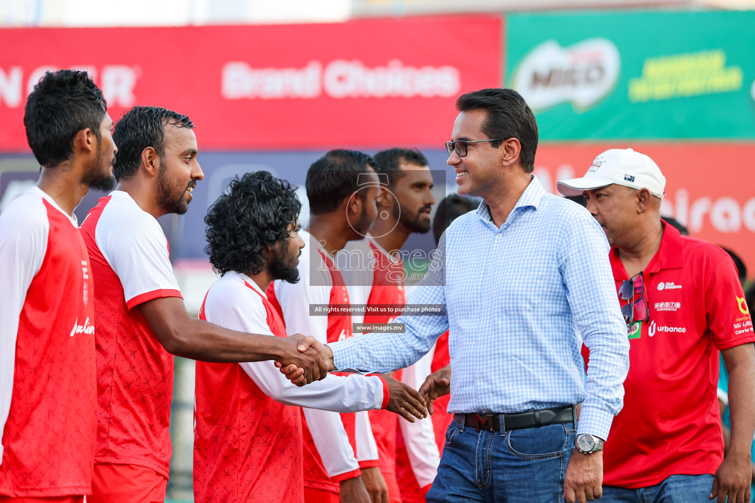 Stelco Club vs Maldivian in Club Maldives Cup 2023 held in Hulhumale, Maldives on 15 July 2023