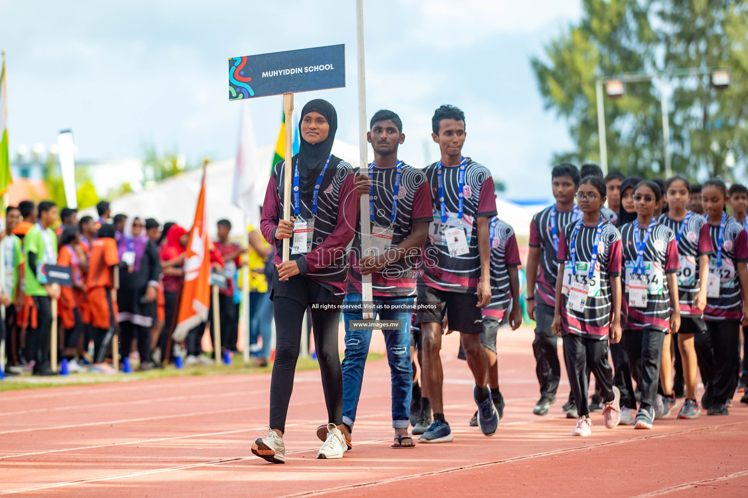 Day one of Inter School Athletics Championship 2023 was held at Hulhumale' Running Track at Hulhumale', Maldives on Saturday, 14th May 2023. Photos: Nausham Waheed / images.mv