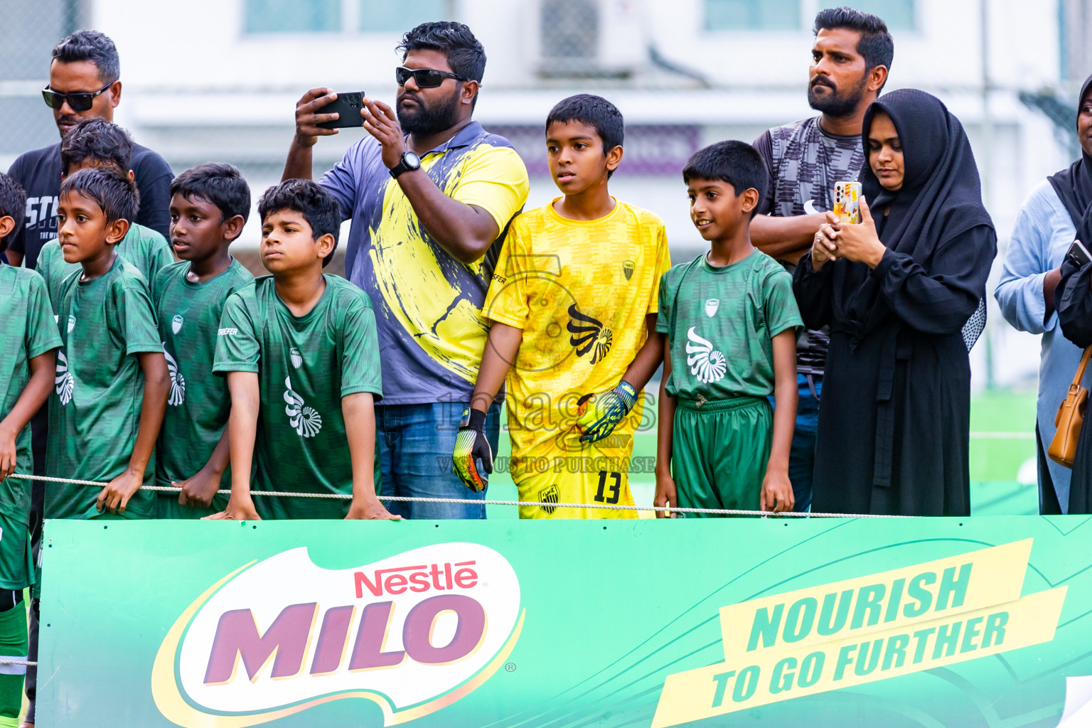 Day 1 of MILO Academy Championship 2024 - U12 was held at Henveiru Grounds in Male', Maldives on Sunday, 7th July 2024. Photos: Nausham Waheed / images.mv