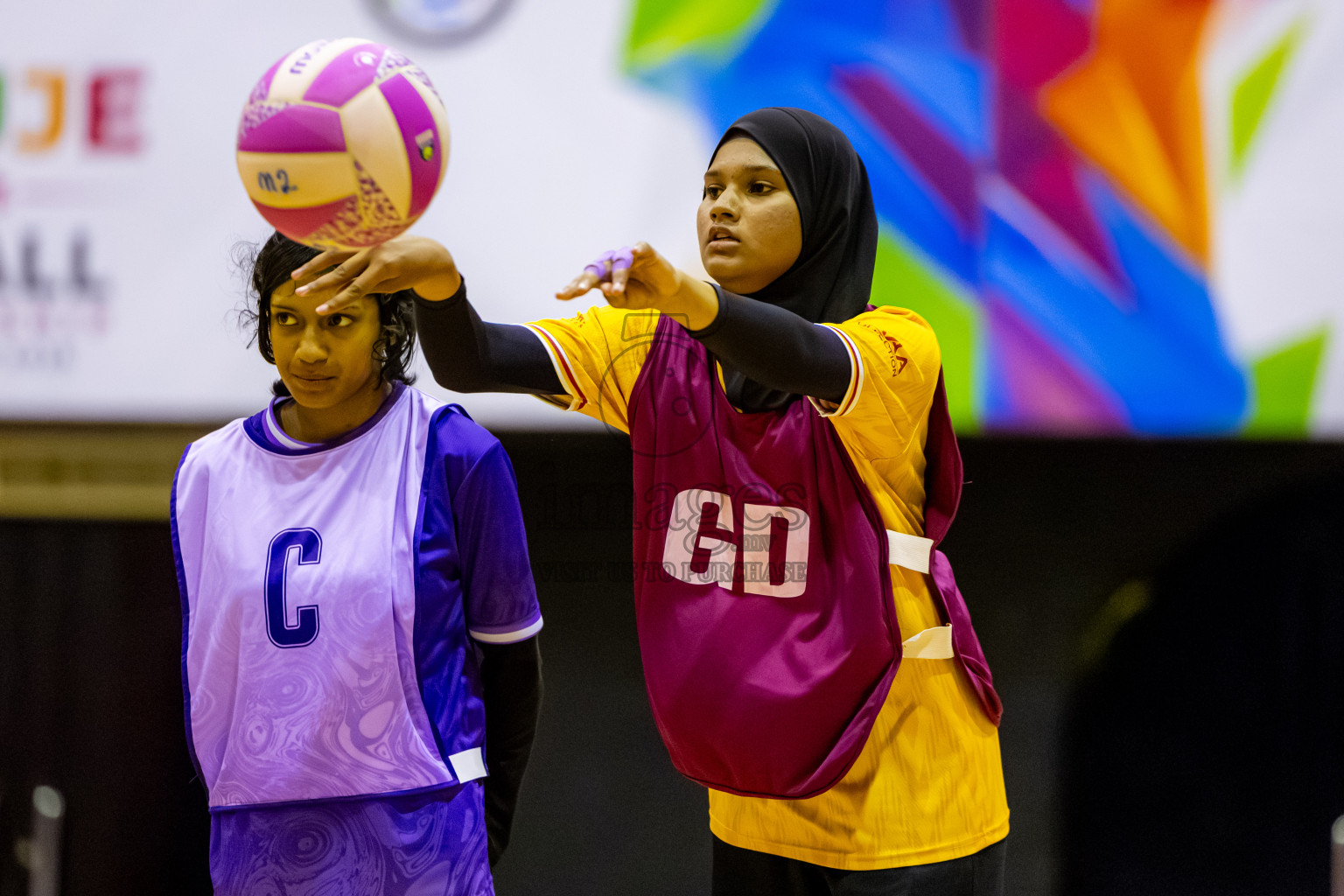 Day 5 of BML Raajje Junior Netball Championship 2026 was held at Social Center Indoor Hall, Male' Maldives on Monday, 22nd June 2026. Photos: Nausham Waheed, Hussain Zain Ali / images.mv