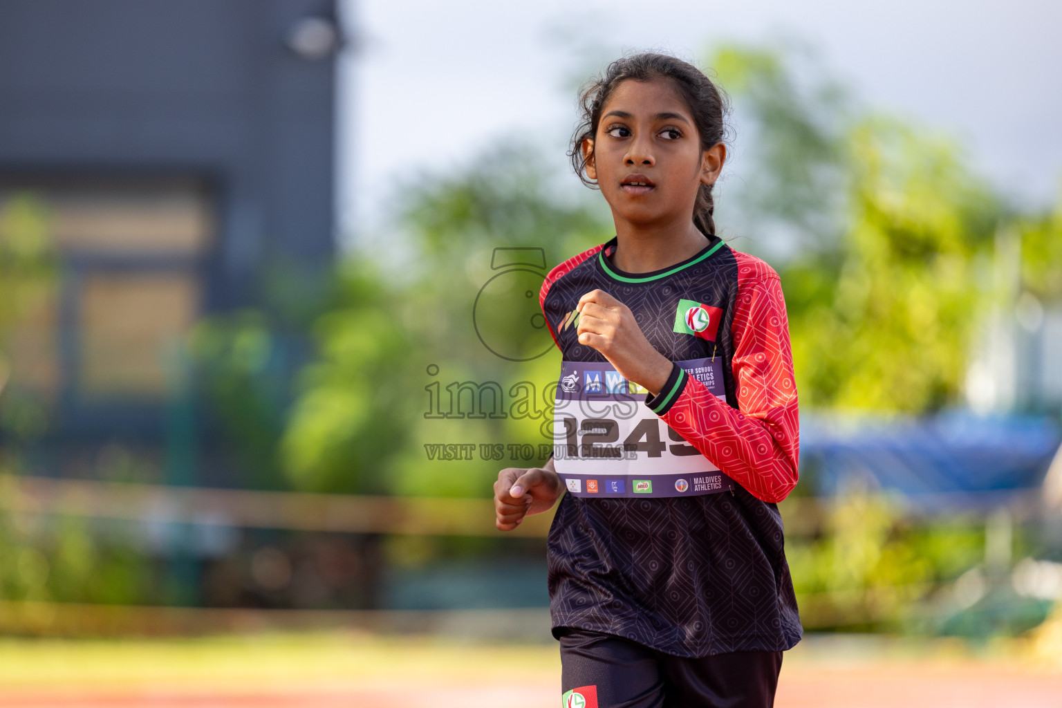 Day 1 of MWSC Interschool Athletics Championships 2024 held in Hulhumale Running Track, Hulhumale, Maldives on Saturday, 9th November 2024. 
Photos by: Ismail Thoriq, Hassan Simah / Images.mv