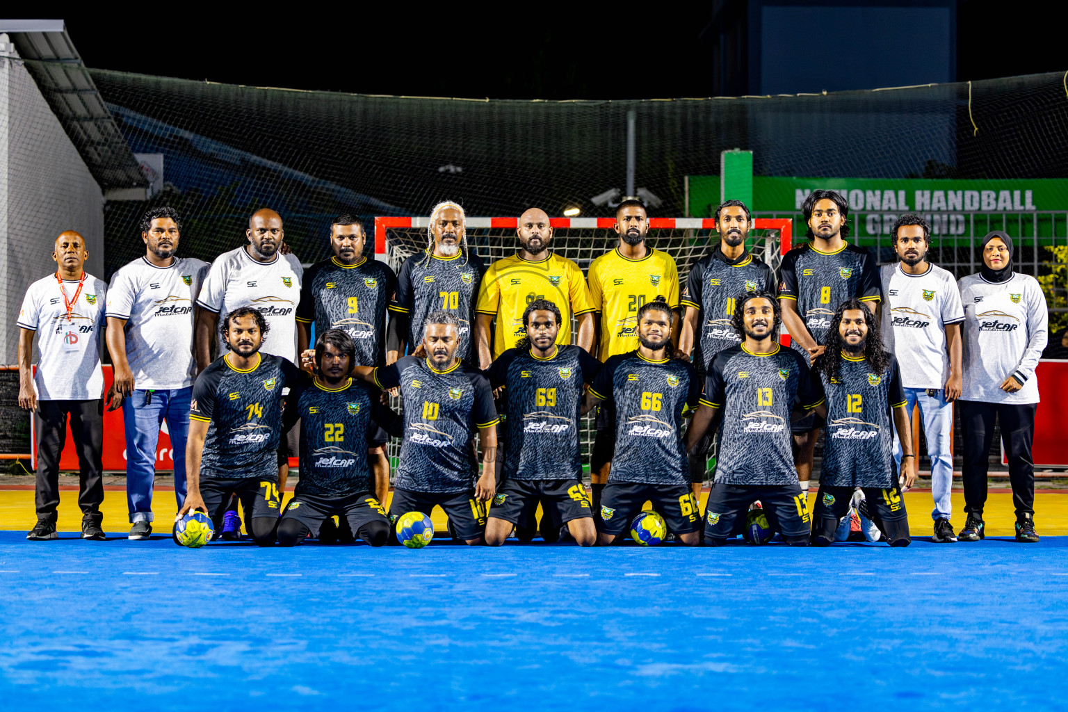 1st Division Final of 8th Inter-Office/Company Handball Tournament 2024, held in Handball ground, Male', Maldives on Tuesday, 11th September 2024 Photos: Nausham Waheed/ Images.mv