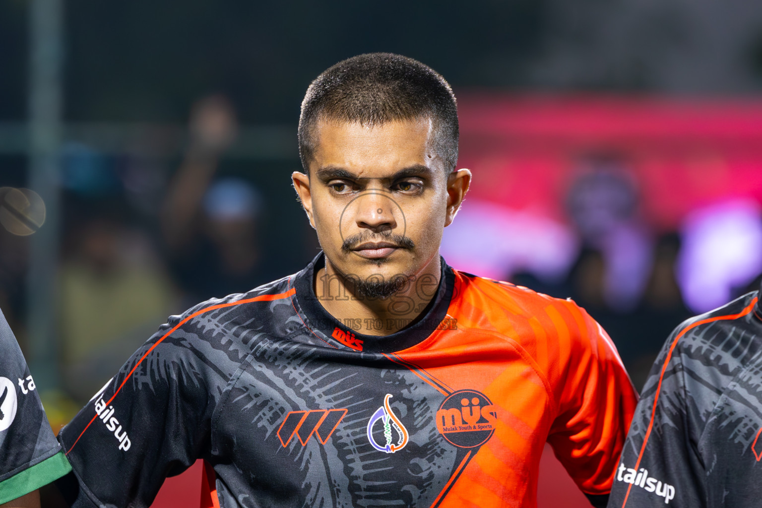 M Dhiggaru vs M Muli in Meemu Atoll Finals in Day 25 of Golden Futsal Challenge 2025 was held on Wednesday , 28th January 2025, in Hulhumale', Maldives. Photos: Ismail Thoriq / images.mv