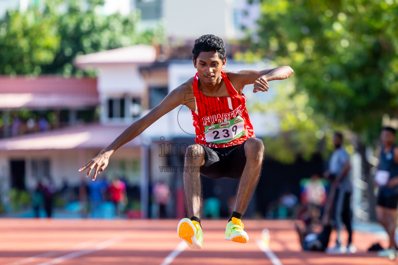 Day 1 of 33rd National Athletics Championship was held in Ekuveni Track at Male', Maldives on Thursday, 5th September 2024. Photos: Nausham Waheed / images.mv