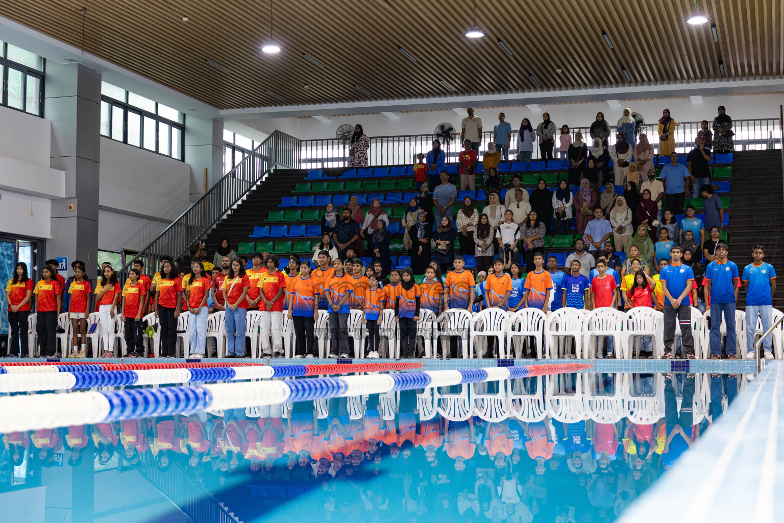 18th Swimming Association Championship 2025, Closing Ceremony was held on Saturday, 29th November 2025 at Swimming Track Hulhumale', Maldives. Photos: Areef Adam / images.mv