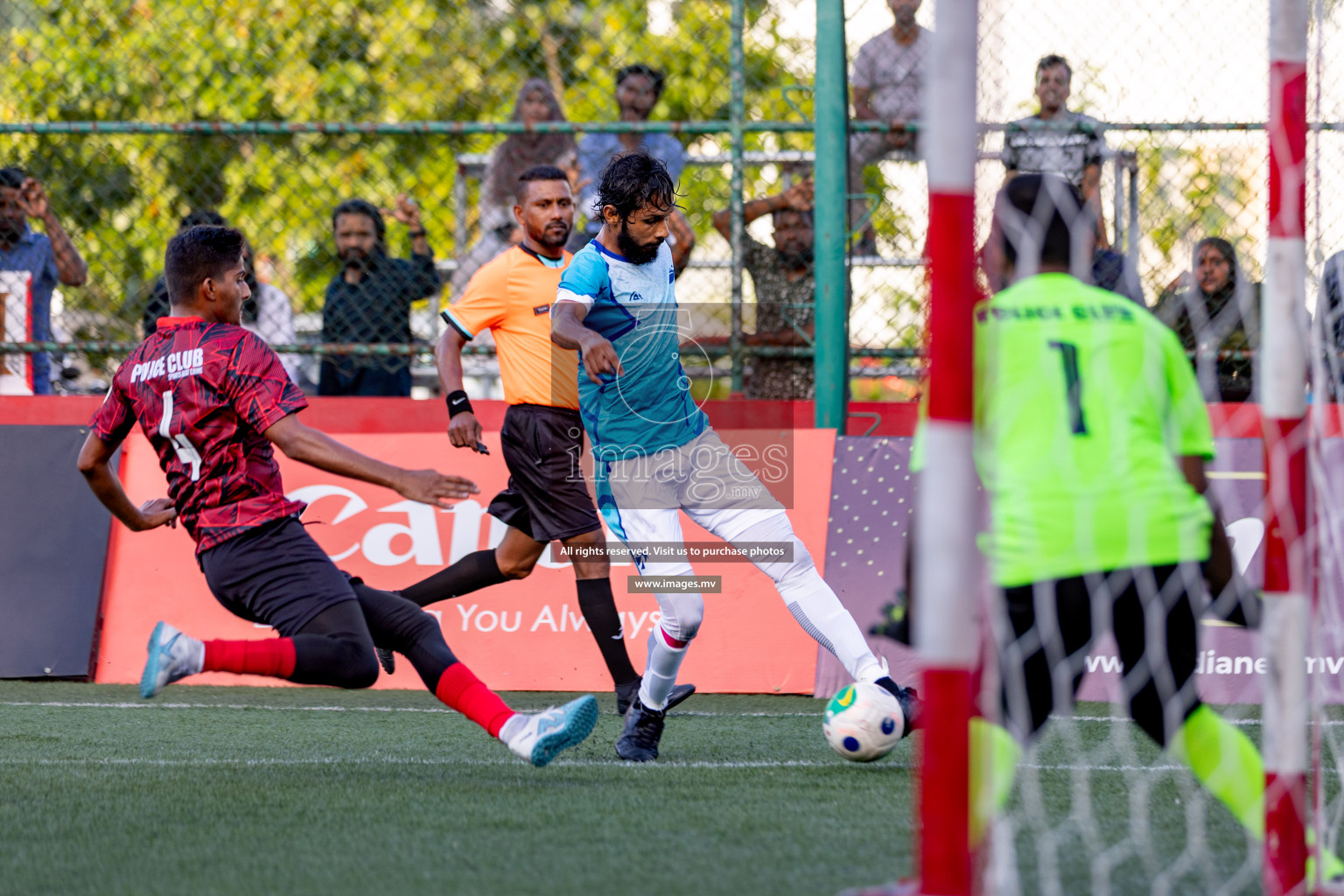 MACL vs Police Club in Club Maldives Cup 2023 held in Hulhumale, Maldives, on Saturday, 22nd July 2023. Photos: Hassan Simah / images.mv