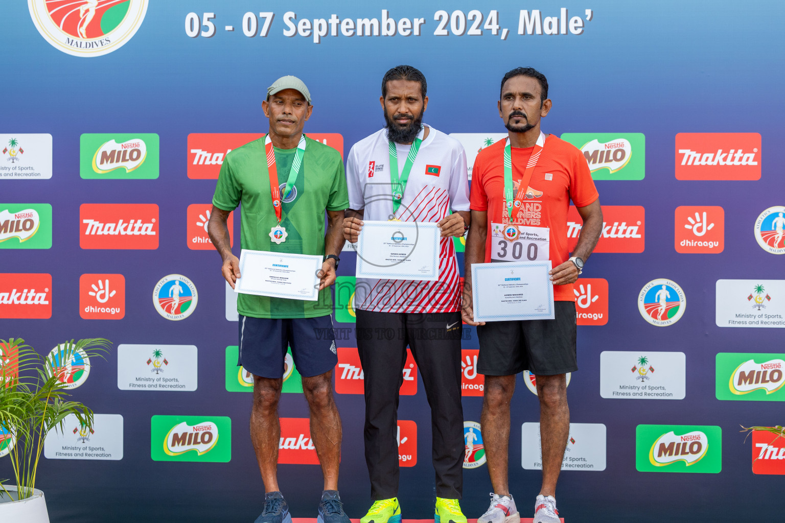 Day 2 of 33rd National Athletics Championship was held in Ekuveni Track at Male', Maldives on Friday, 6th September 2024.
Photos: Ismail Thoriq / images.mv