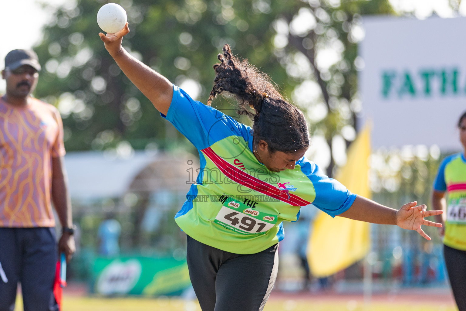 Day 4 of MILO Athletics Association Championship was held on Friday, 8th March 2024 in Male', Maldives. Photos: Hasna Hussain