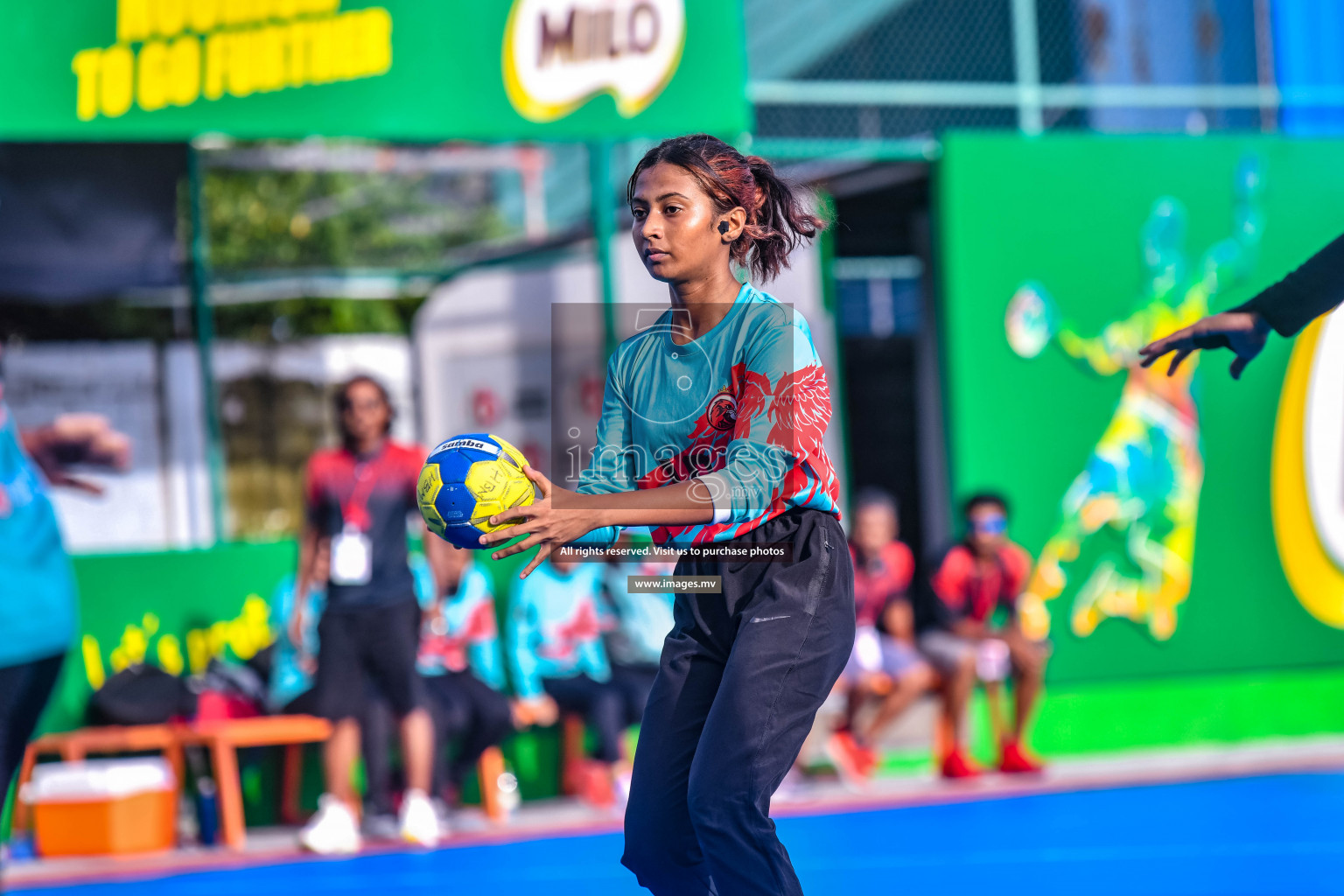 Milo 5th Handball Maldives Championship 2022 Day 17 held in Male', Maldives on 04th July2022 Photos By: Nausham Waheed /images.mv