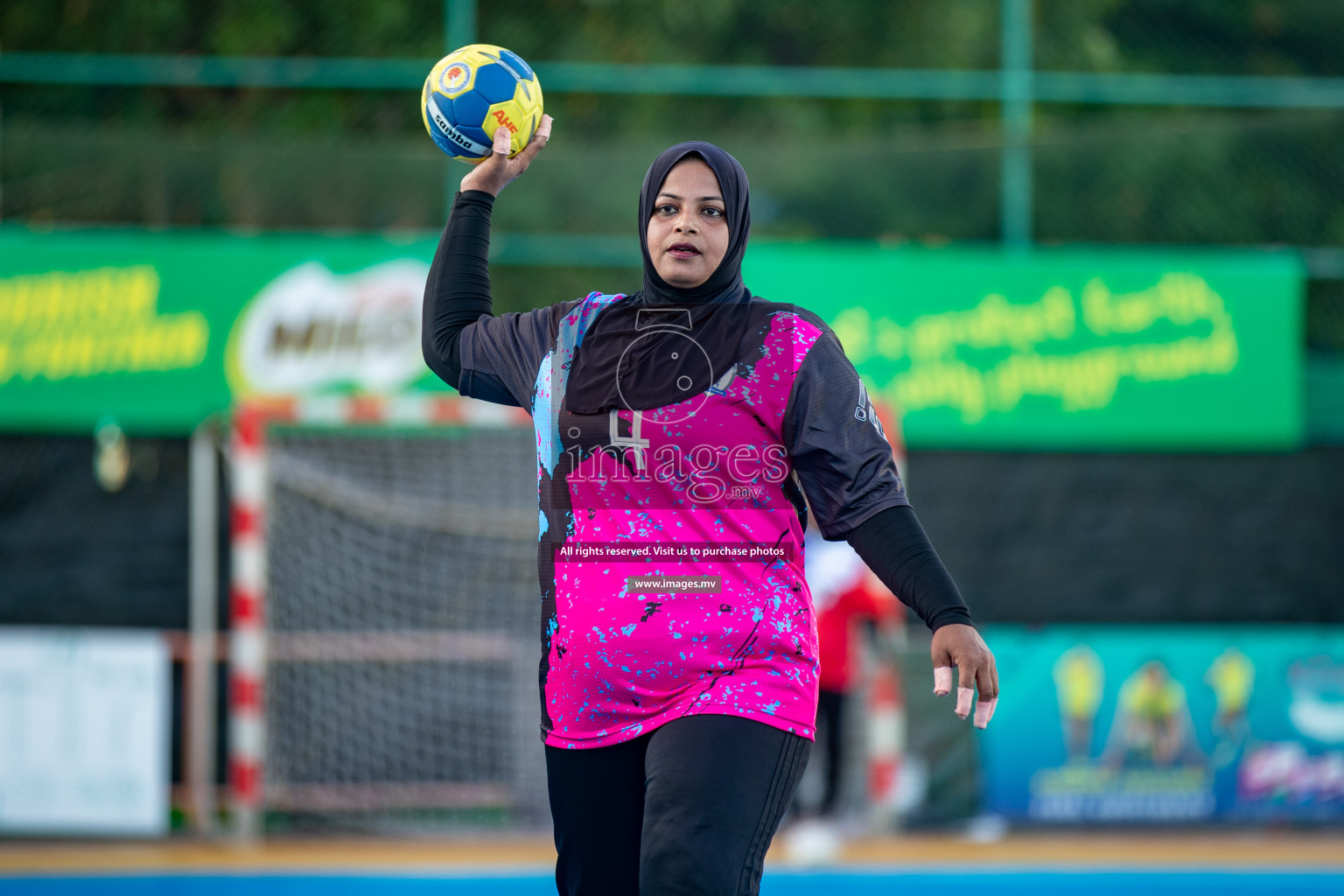 Day 4 of 6th MILO Handball Maldives Championship 2023, held in Handball ground, Male', Maldives on Friday, 23rd May 2023 Photos: Nausham Waheed/ Images.mv