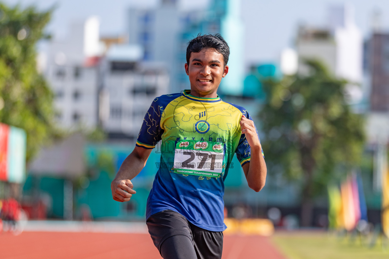 Day 4 of MILO Athletics Association Championship was held on Friday, 8th March 2024 in Male', Maldives. Photos: Hasna Hussain