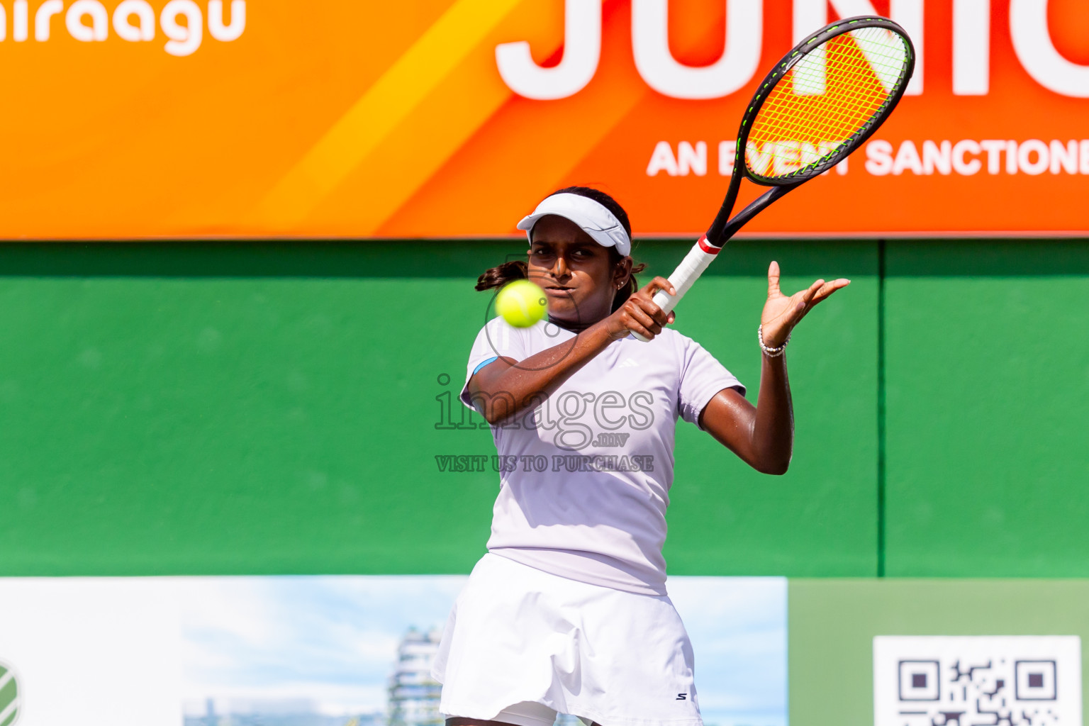 Day 2 of ATF Maldives Junior Open Tennis was held in Male' Tennis Court, Male', Maldives on Tuesday, 10th December 2024. Photos: Nausham Waheed / images.mv