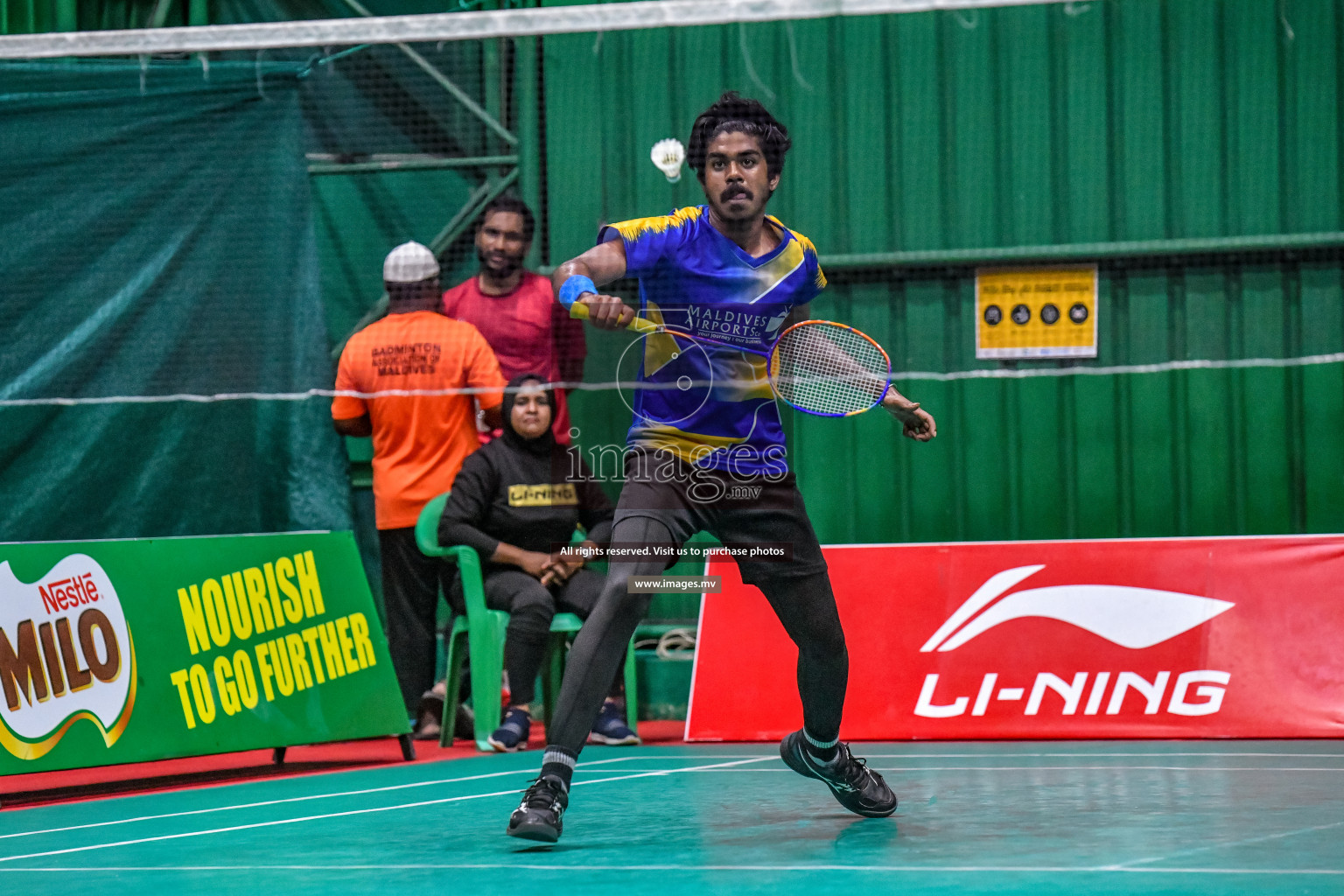 Day 4 of 6th Office Company Badmintion Championship held in Male', Maldives Photos: Nausham Waheed / Images.mv