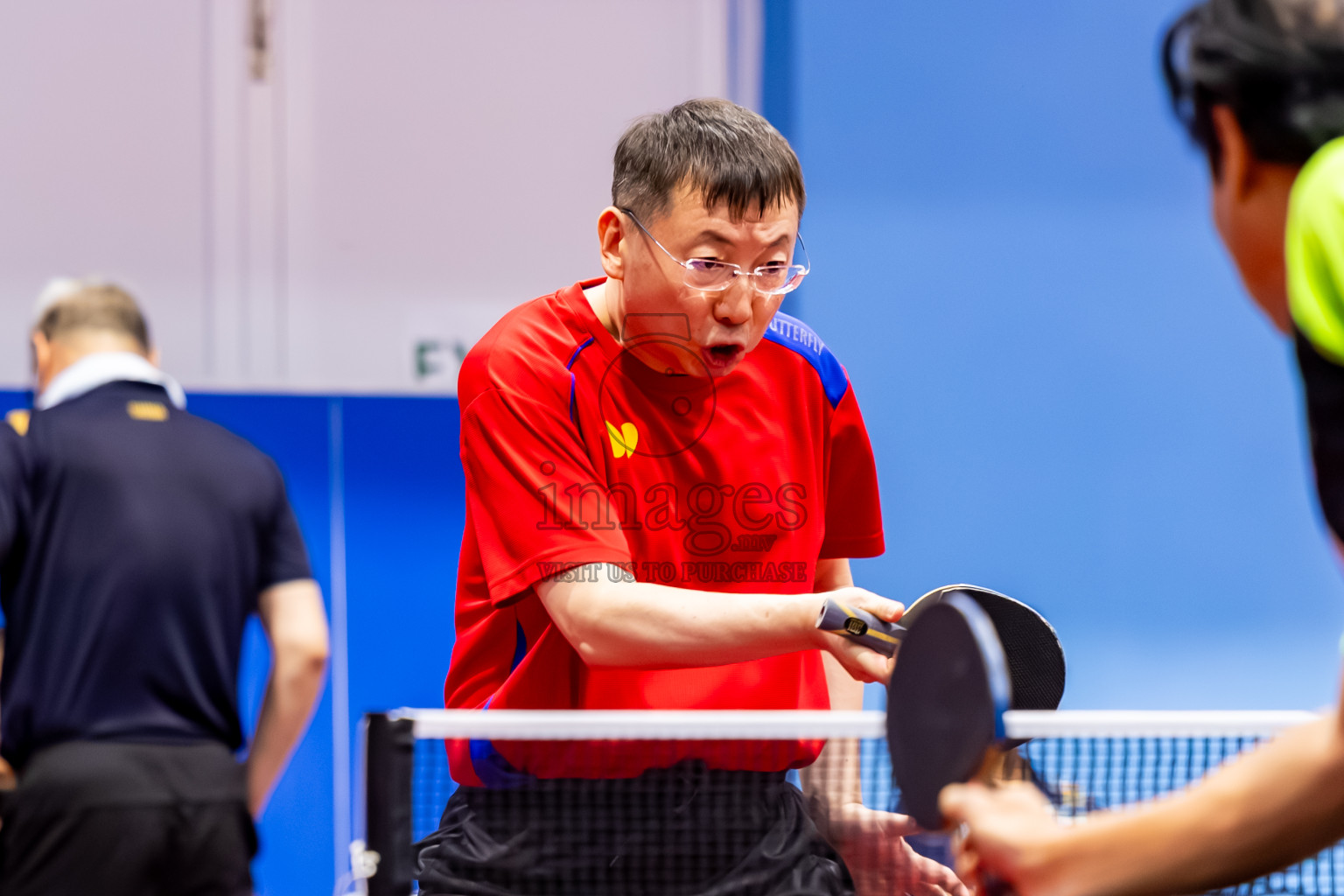 Day 4 of 1st Thoddoo Masters Table Tennis Tournament was held on Sunday, 24th August 2025 in AA Thoddoo, Maldives. Photos: Nausham Waheed / images.mv
