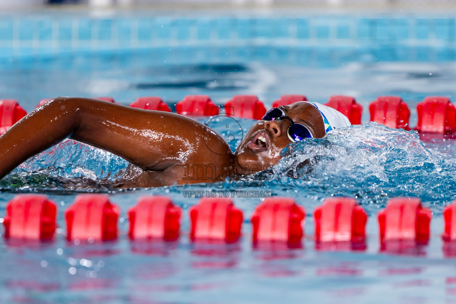 Day 3 of 20th BMLInter-school Swimming Competition 2024 held in Hulhumale', Maldives on Monday, 14th October 2024. Photos: Nausham Waheed / images.mv