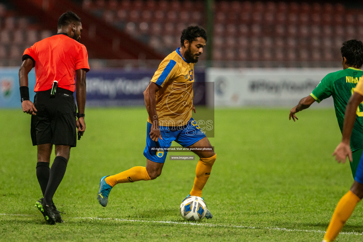 Maziya SRC vs Club Valencia in the Community Shield Match 2021/2022 on 15 December 2021 held in Male', Maldives. Photos: Hassan Simah / images.mv