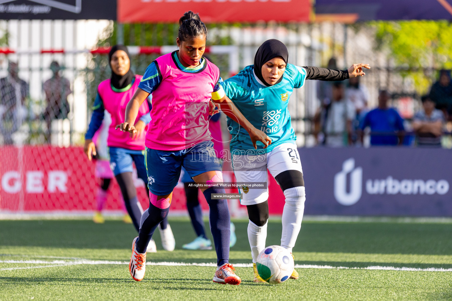 WAMCO vs MACL in 18/30 Futsal Fiesta Classic 2023 held in Hulhumale, Maldives, on Tuesday, 18th July 2023 Photos: Hassan Simah / images.mv