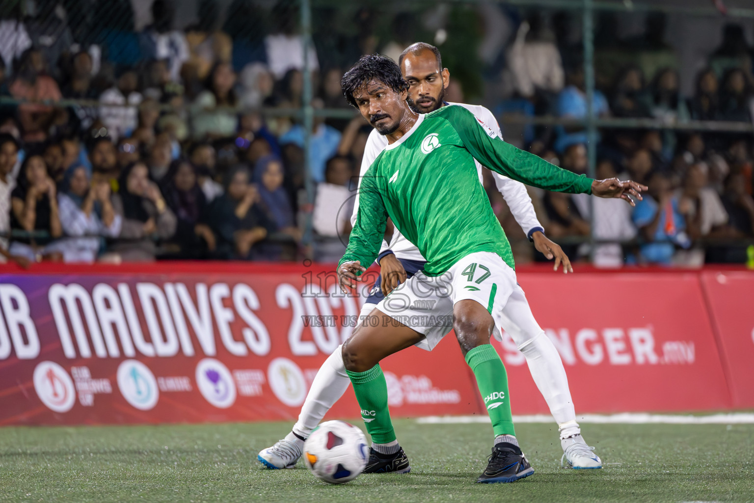 HDC vs MACL in Round of 16 of Club Maldives Cup 2024 held in Rehendi Futsal Ground, Hulhumale', Maldives on Monday, 7th October 2024. Photos: Ismail Thoriq / images.mv