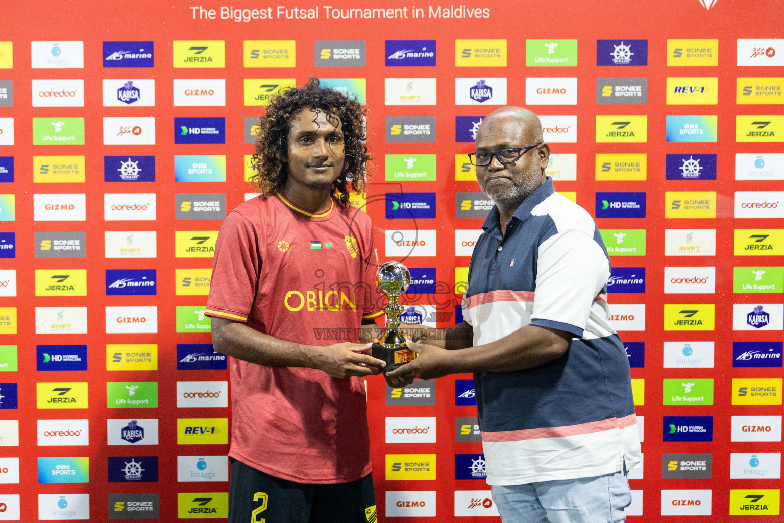 DH Bandidhoo vs DH Kudahuvadhoo in Day 17 of Golden Futsal Challenge 2024 was held on Wednesday, 31st January 2024, in Hulhumale', Maldives Photos: Nausham Waheed / images.mv