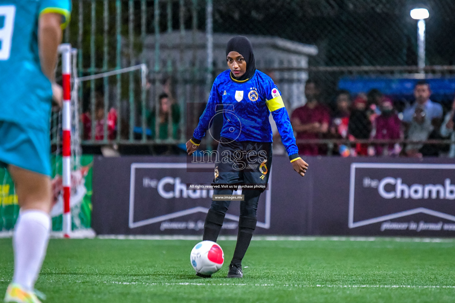 MPL vs WAMCO in Eighteen Thirty Women's Futsal Fiesta 2022 was held in Hulhumale', Maldives on Saturday, 8th October 2022. Photos: Nausham Waheed / images.mv