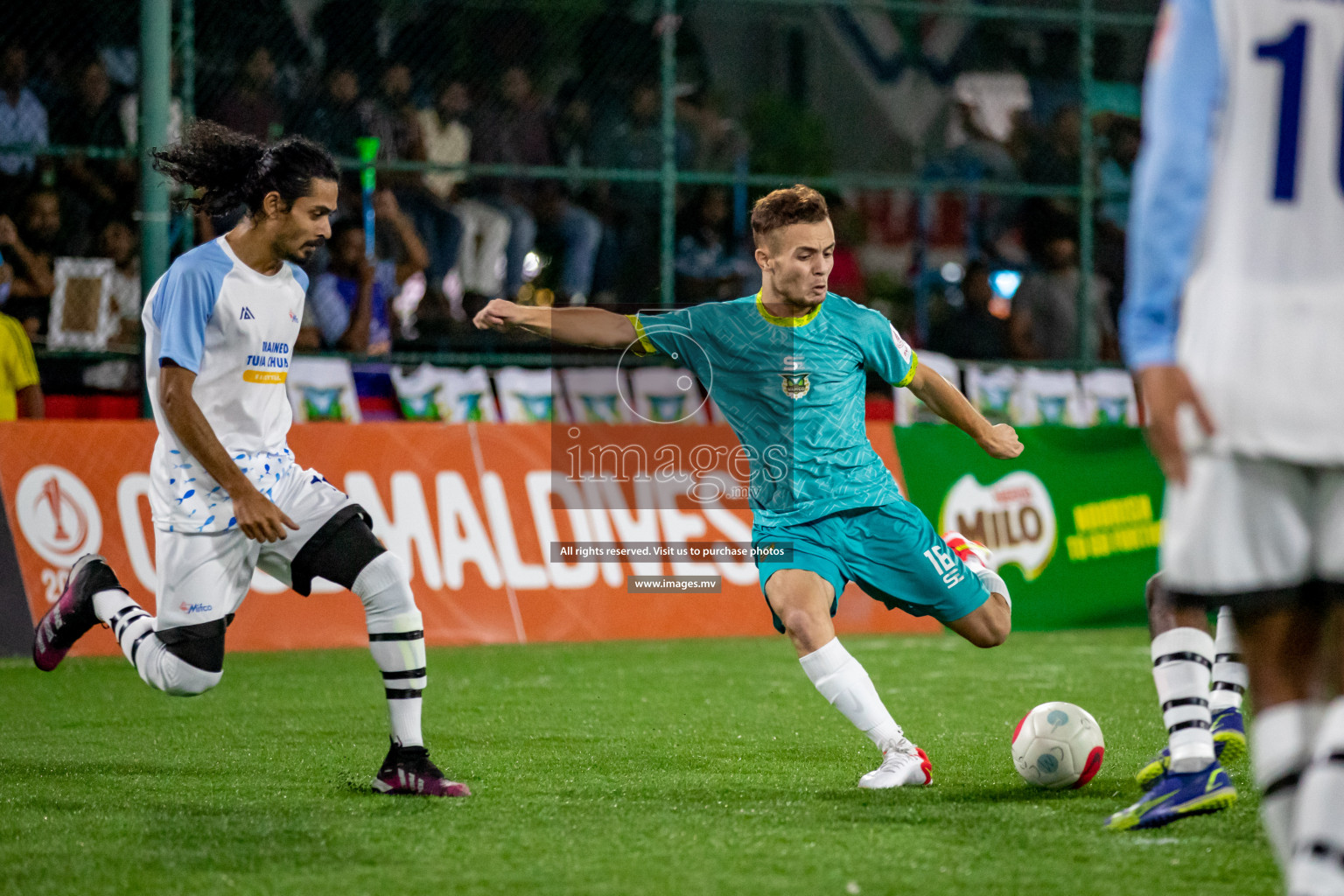 WAMCO vs MIFCO RC in Club Maldives Cup 2022 was held in Hulhumale', Maldives on Monday, 17th October 2022. Photos: Hassan Simah/ images.mv