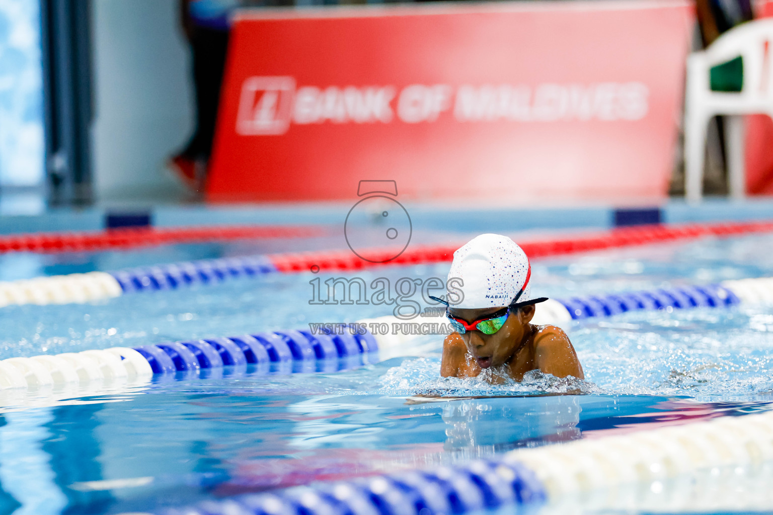 Day 1 of BML 6th National Kids Swimming Kids Festival 2025 held in Hulhumale', Maldives on Monday, 3rd November 2024. Photos: Hassan Simah / images.mv