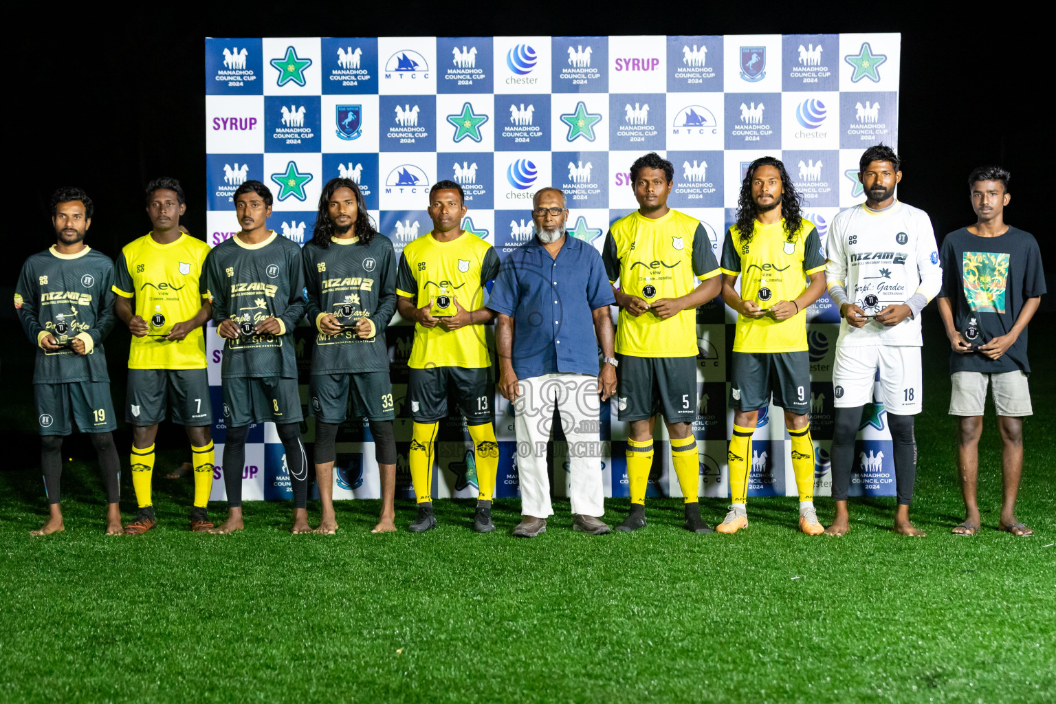 JT Sports vs Kanmathi Juniors from Final of Manadhoo Council Cup 2024 in N Manadhoo Maldives on Tuesday, 27th February 2023. Photos: Nausham Waheed / images.mv