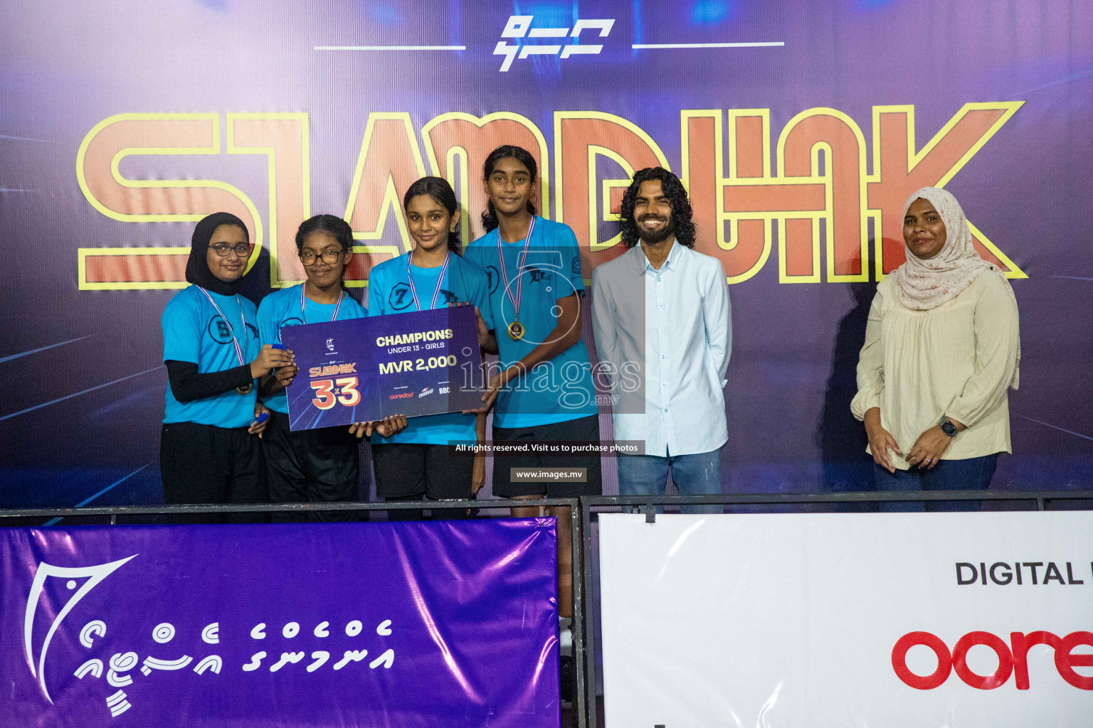 Finals of Slamdunk by Sosal u13, 15, 17 on 20th April 2023 held in Male'. Photos: Nausham Waheed / images.mv