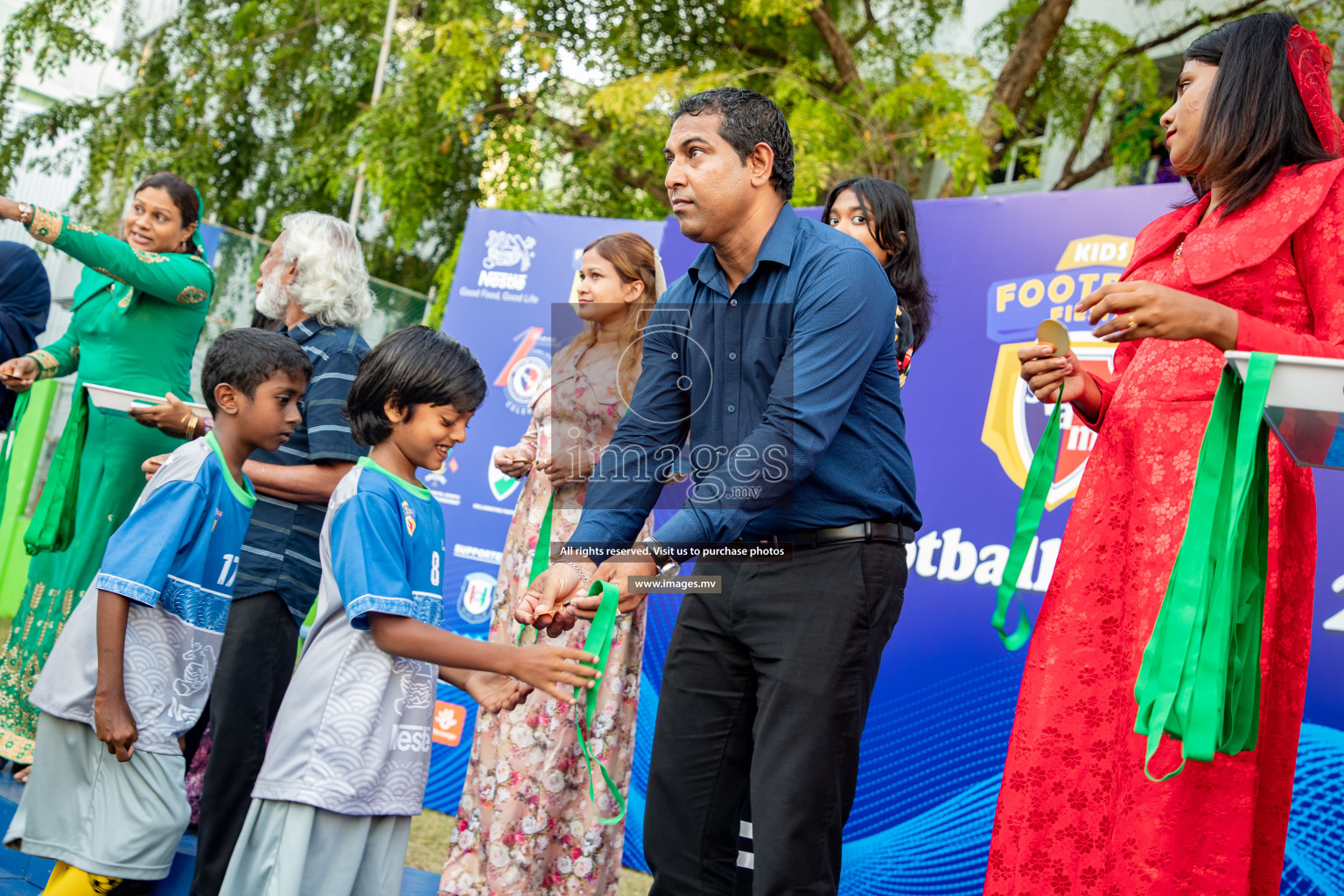 Finals & Closing Ceremony of Nestlé Kids Football Fiesta 2023 held in Male', Maldives on 25 February 2023