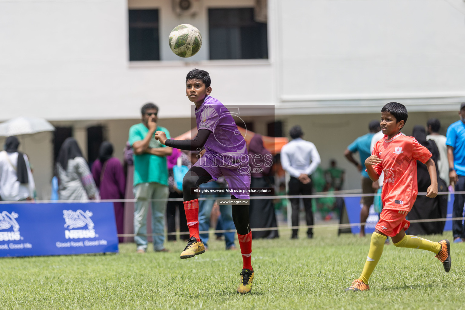 Day 1 of Nestle kids football fiesta, held in Henveyru Football Stadium, Male', Maldives on Wednesday, 11th October 2023 Photos: Shut Abdul Sattar/ Images.mv