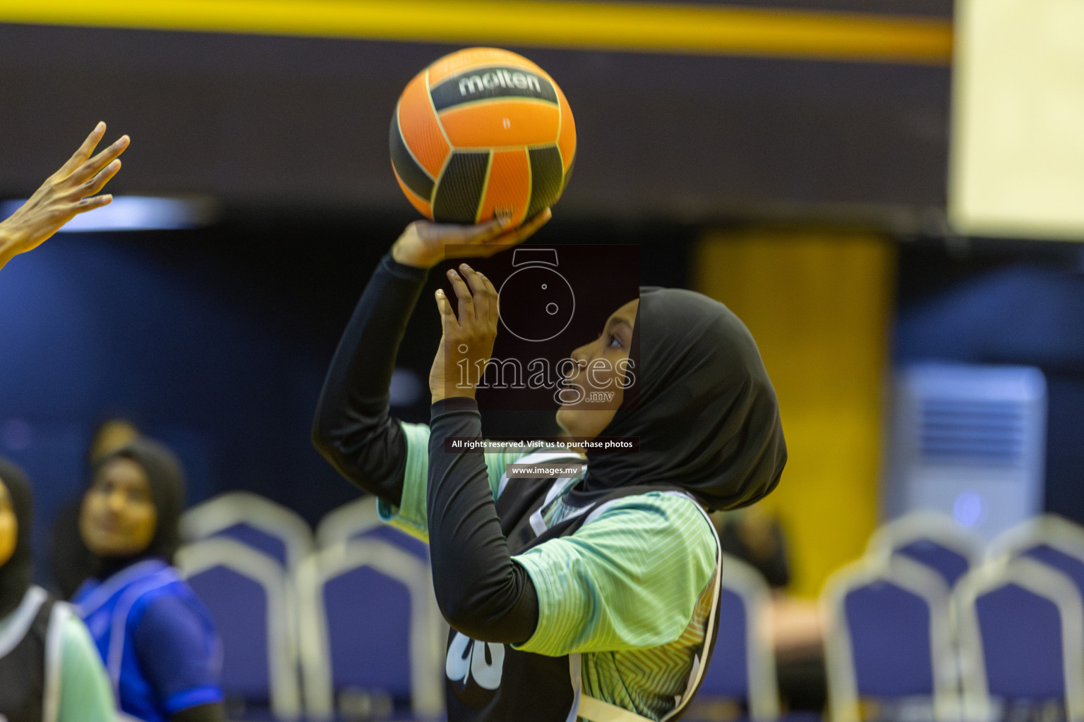 Day5 of 24th Interschool Netball Tournament 2023 was held in Social Center, Male', Maldives on 31st October 2023. Photos: Mohamed Mahfooz Moosa / images.mv