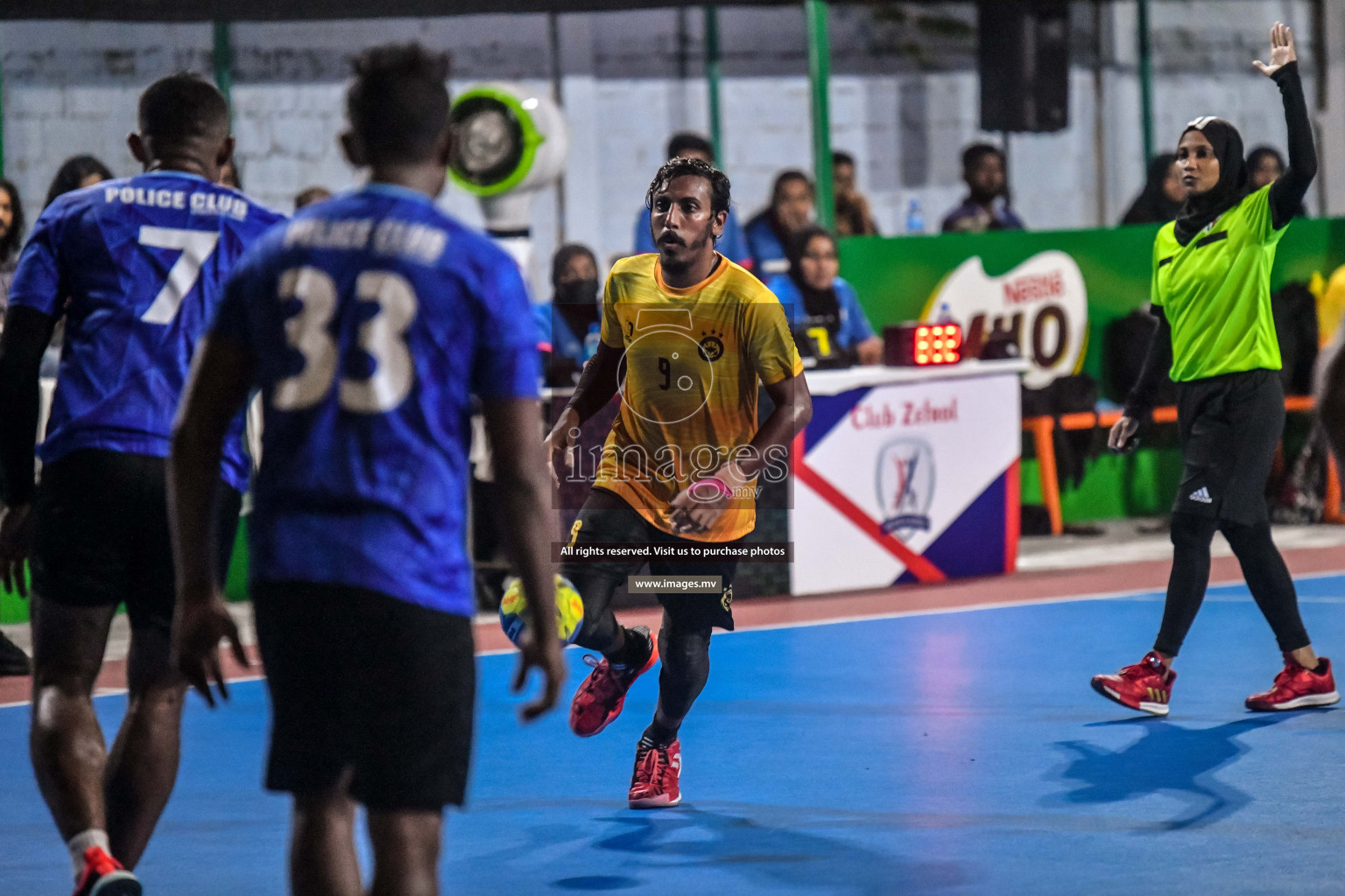 Day 17 of Milo 6th Inter Office Handball Tournament 2022 - Photos by Nausham Waheed